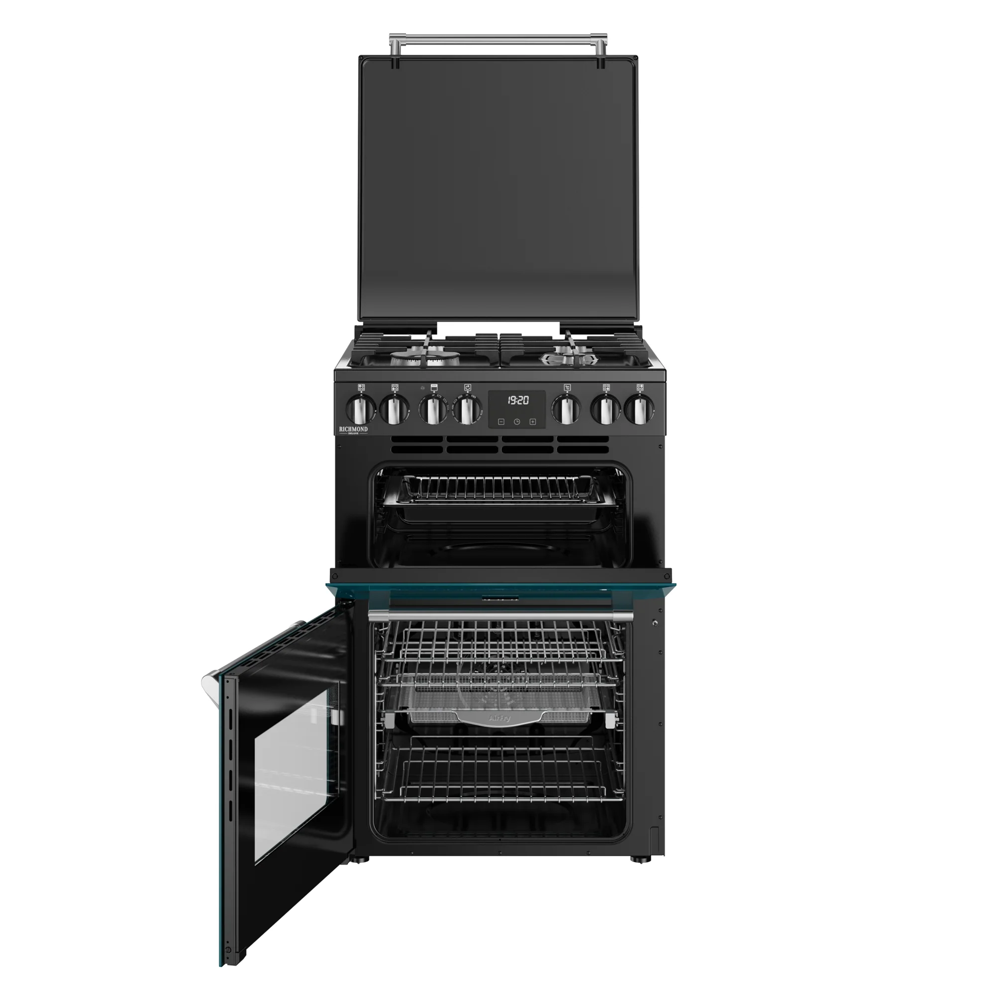 ST DX MRA RICH 60DF DMA 444411996 - Deep Marine 60cm Dual Fuel Range Cooker - 4 Burners - Image 6