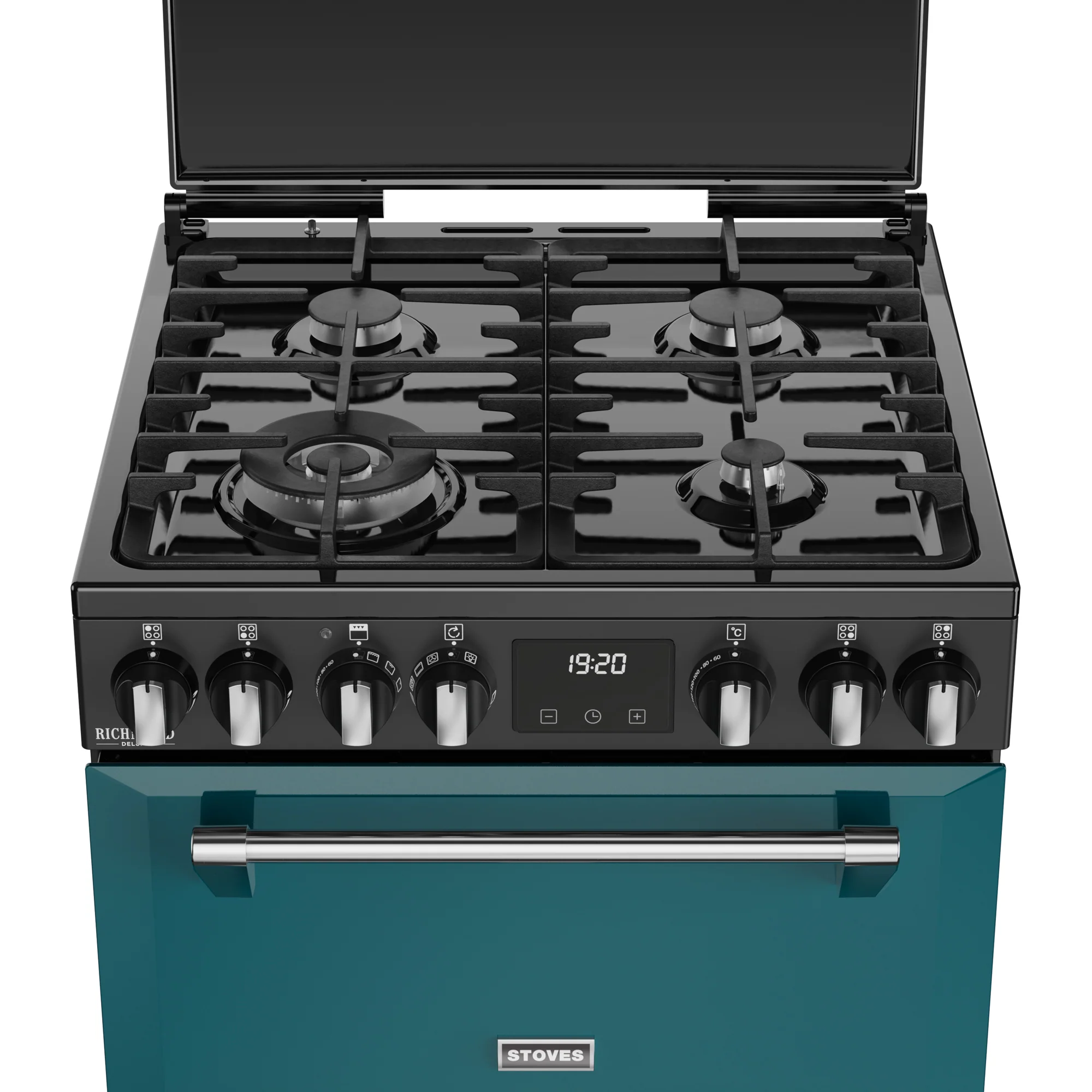 ST DX MRA RICH 60DF DMA 444411996 - Deep Marine 60cm Dual Fuel Range Cooker - 4 Burners - Image 7