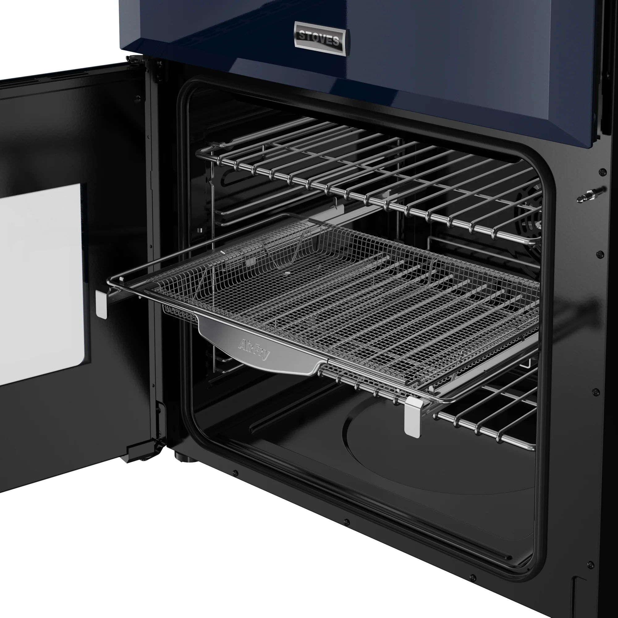 ST DX MRA RICH 60DF MBL 444411995 - Midnight Blue Range Cooker - Dual Fuel - 60cm