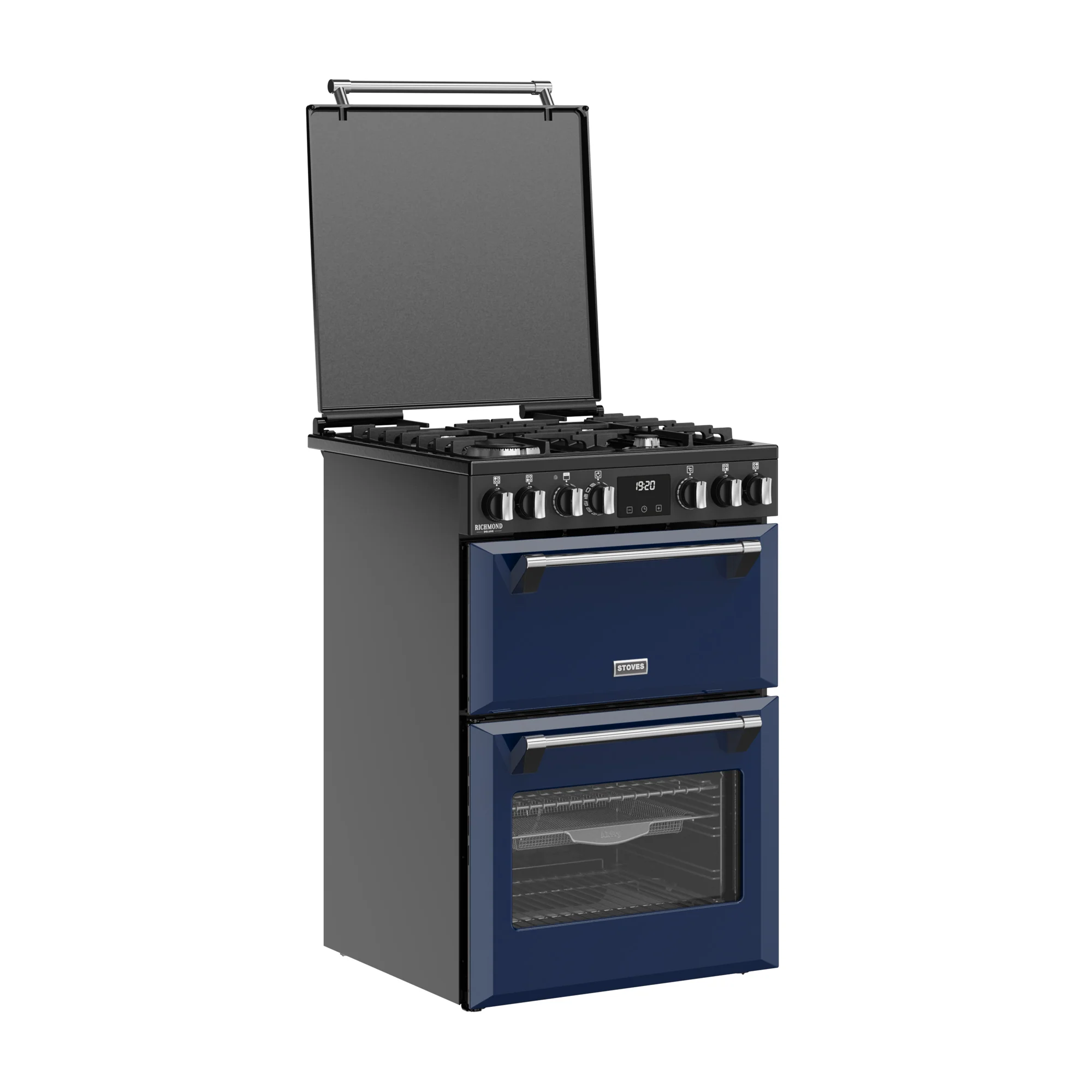 ST DX MRA RICH 60DF MBL 444411995 - Midnight Blue Range Cooker - Dual Fuel - 60cm - Image 4