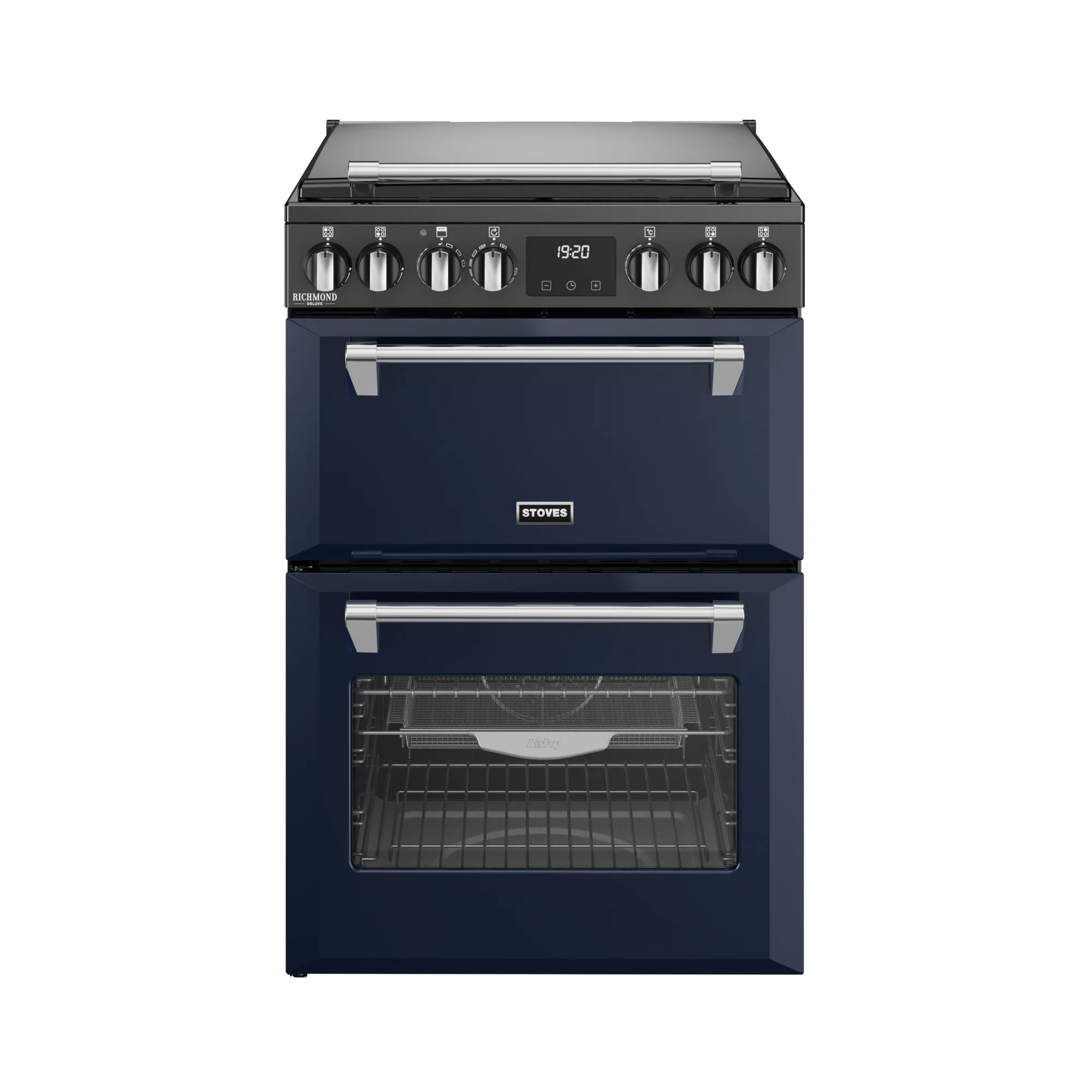 ST DX MRA RICH 60DF MBL 444411995 - Midnight Blue Range Cooker - Dual Fuel - 60cm - Image 8