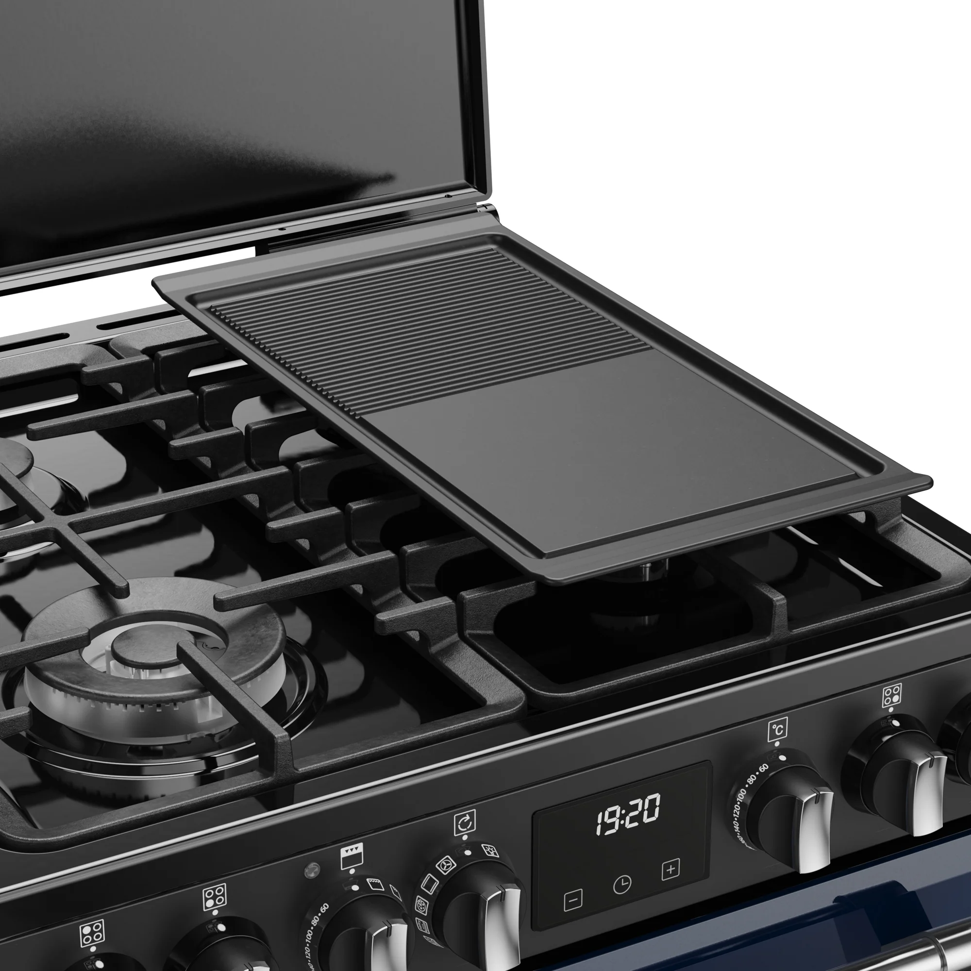 ST DX MRA RICH 60DF MBL 444411995 - Midnight Blue Range Cooker - Dual Fuel - 60cm - Image 9