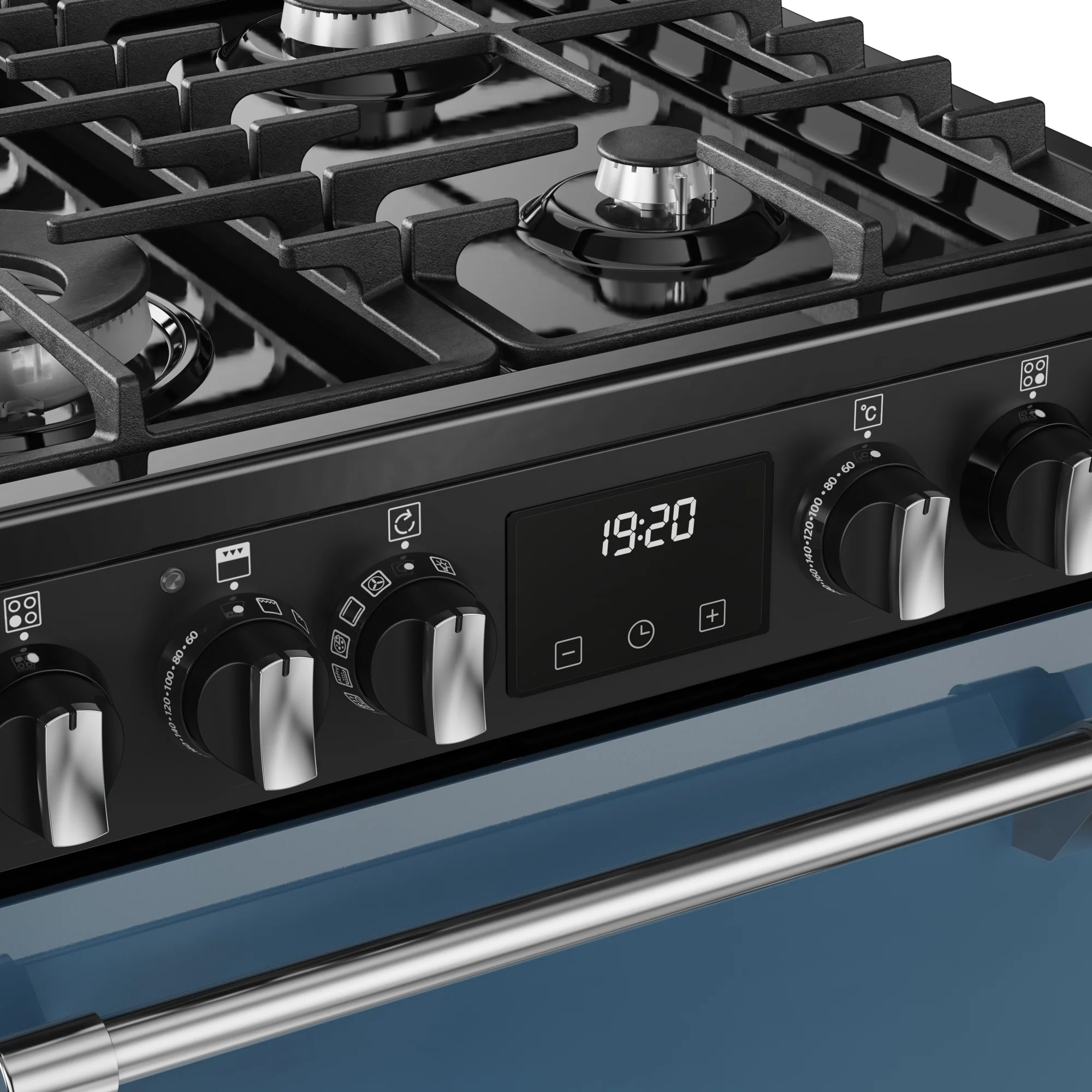 ST DX MRA RICH 60DF TWB 444411994 - Twilight Blue 60cm Dual Fuel Range Cooker - 4 Burners - Image 10