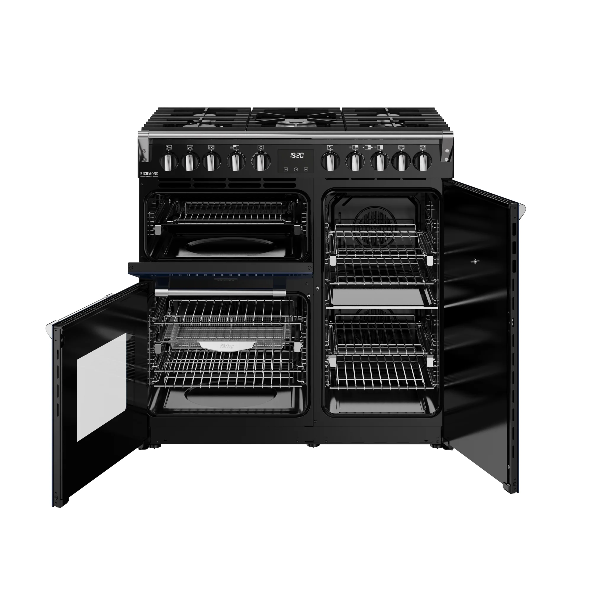 ST DX RCA RICH 90DF MBL 444412006 - Blue 90cm Range Cooker - Dual Fuel - A Rated - Image 6