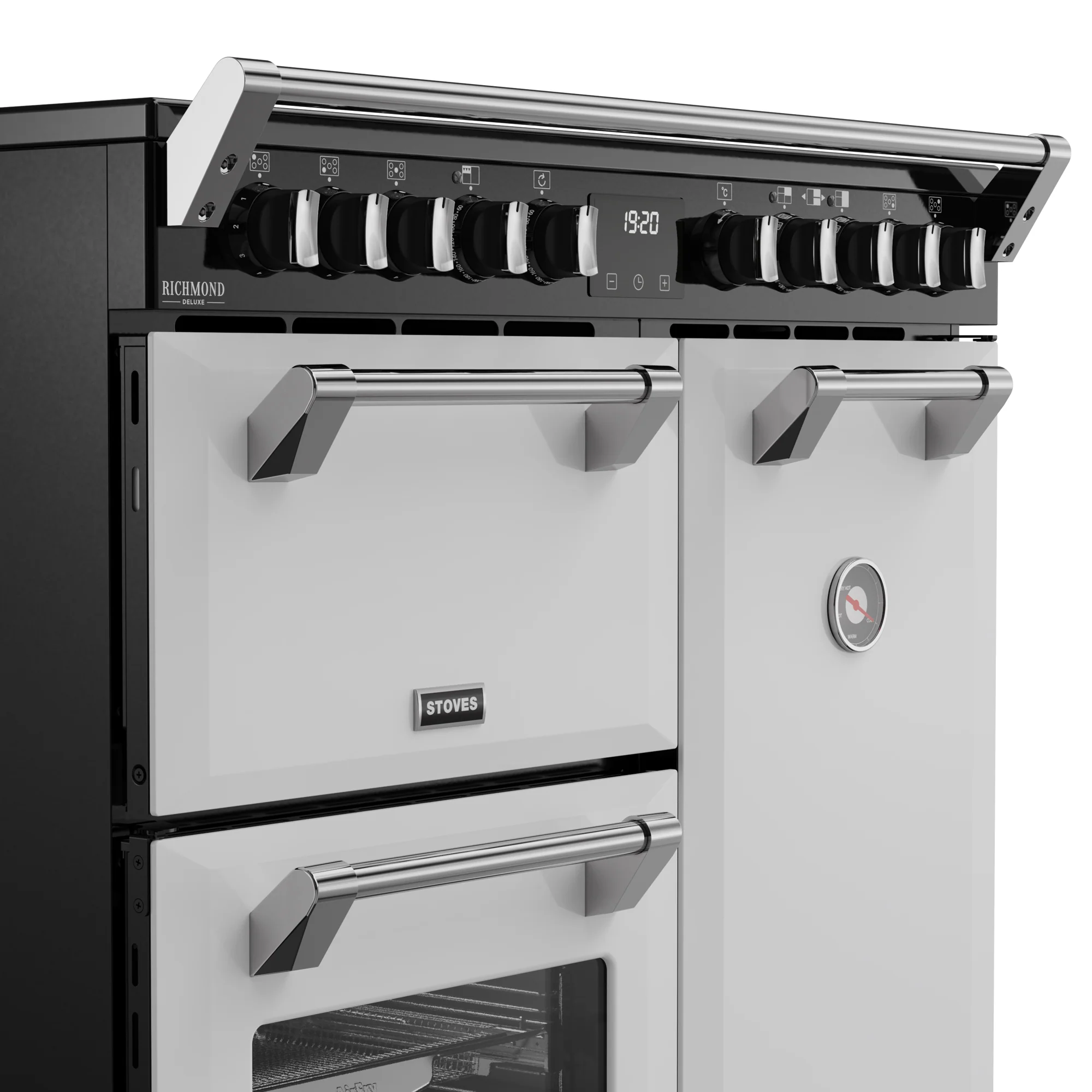 ST DX RCA RICH 90Ei RTY IWH 444412010 - White 90cm Range Cooker - Induction - A Rated - Image 4