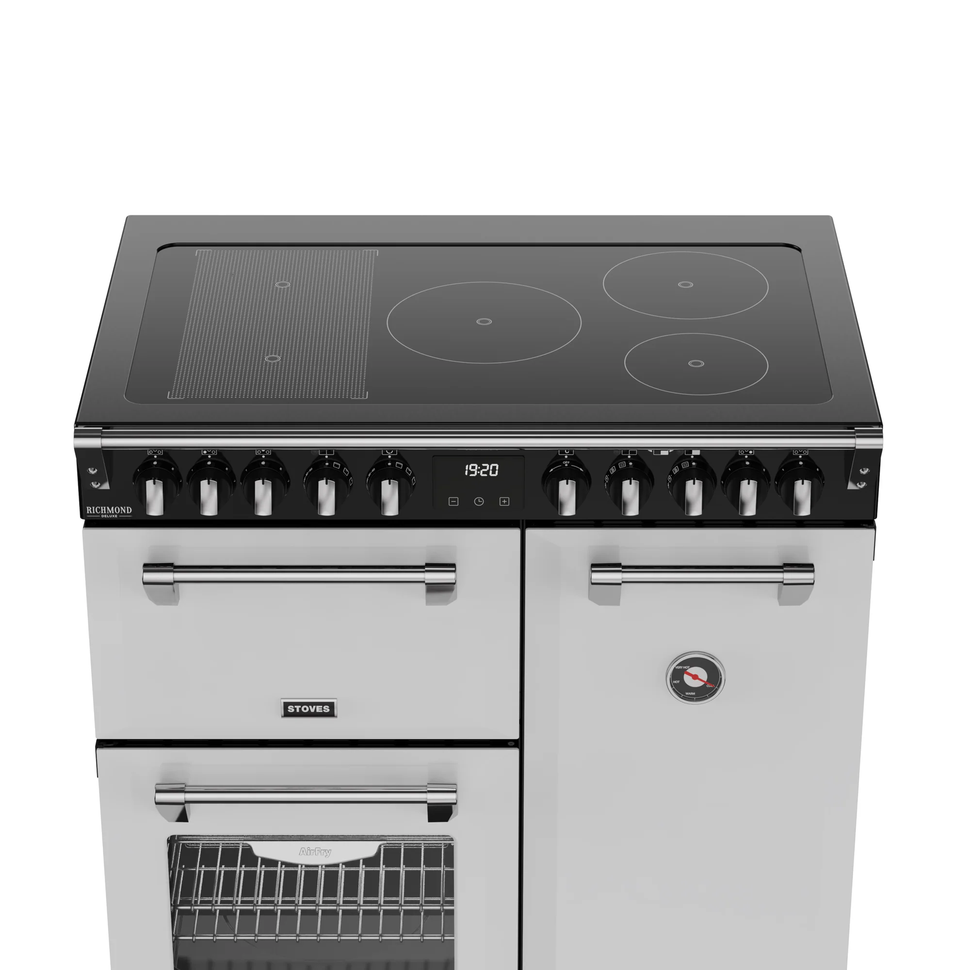 ST DX RCA RICH 90Ei RTY IWH 444412010 - White 90cm Range Cooker - Induction - A Rated - Image 6