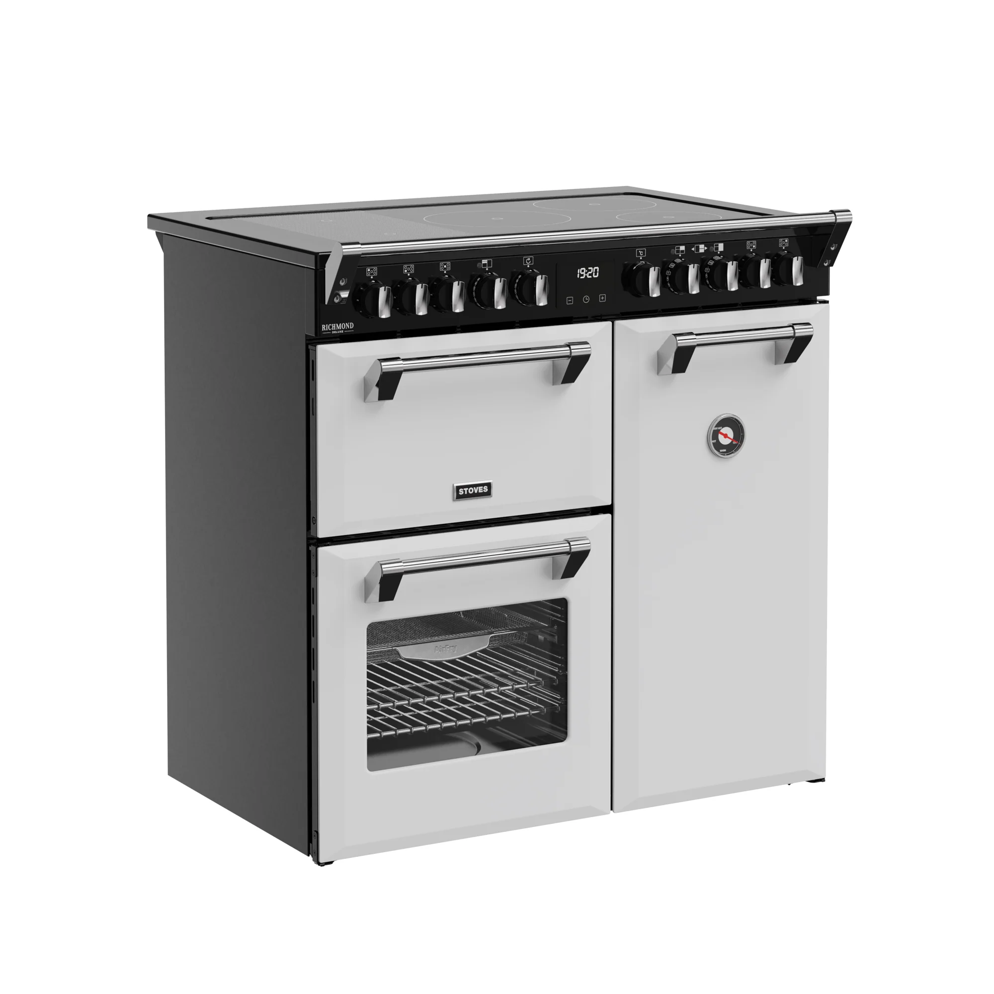 ST DX RCA RICH 90Ei RTY IWH 444412010 - White 90cm Range Cooker - Induction - A Rated - Image 7
