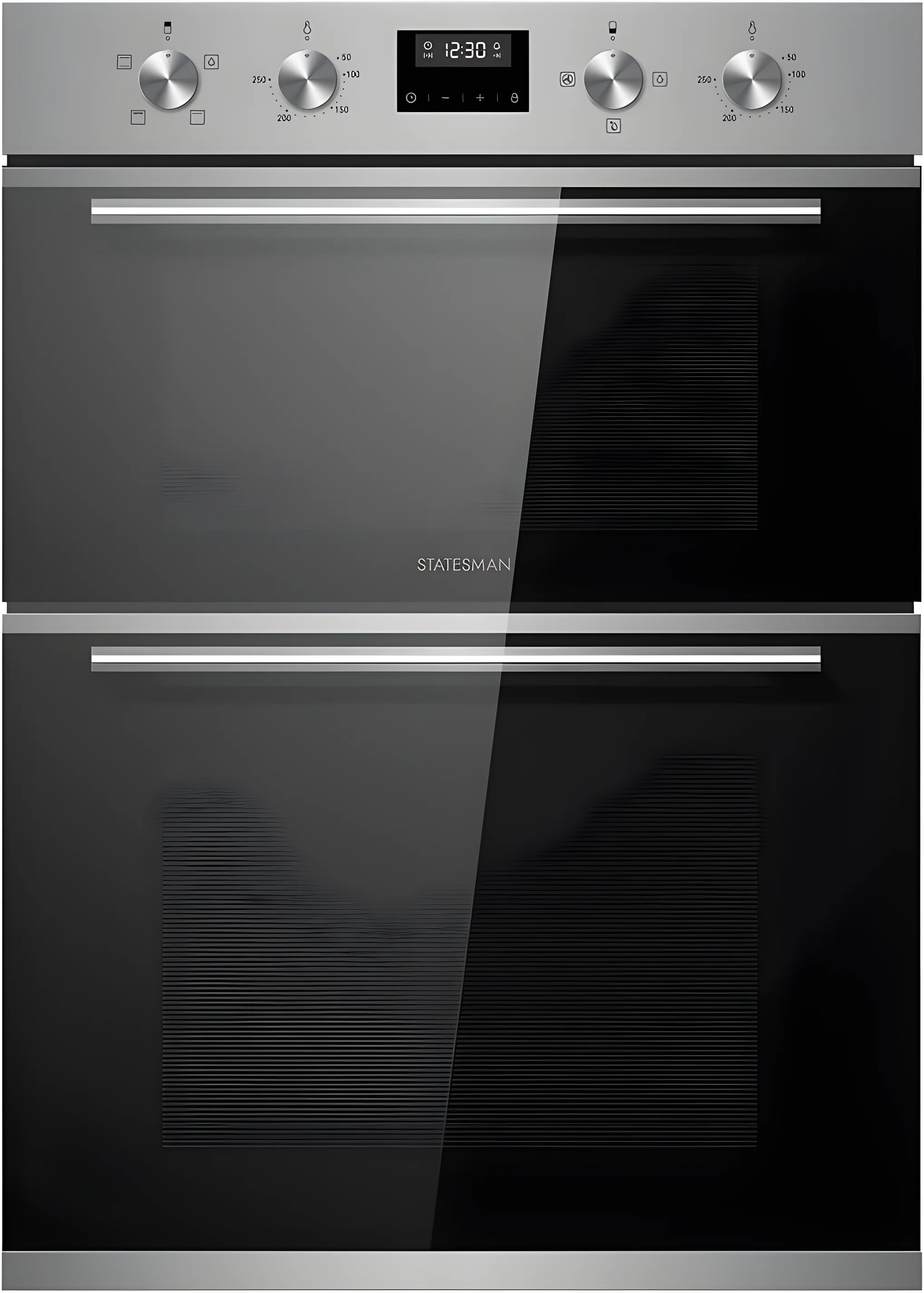 Statesman BDM373SS - Stainless steel Built in Electric Double Oven - B energy - Image 2
