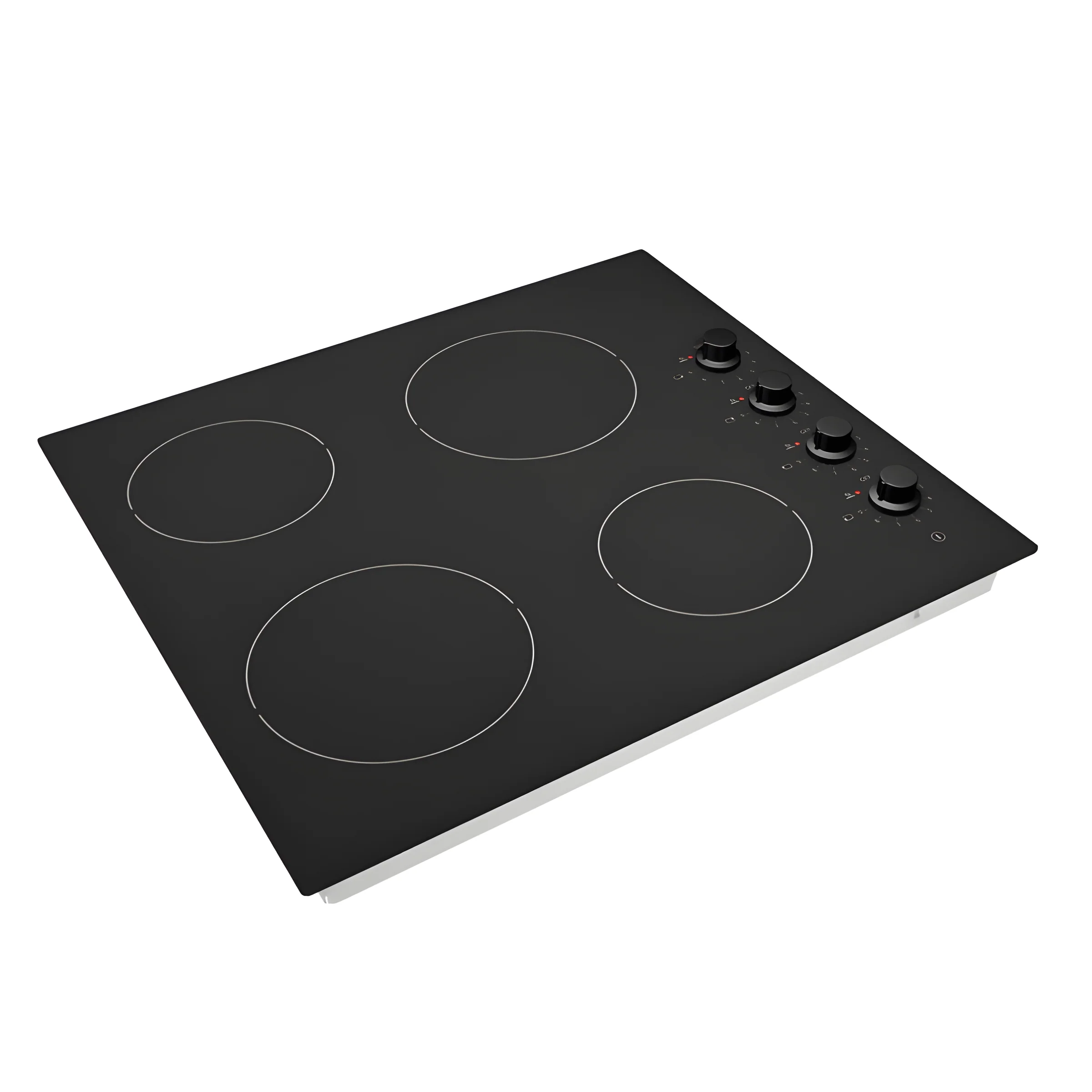 Statesman CHZ460D - Black 4 Zone Ceramic Hob - Image 3