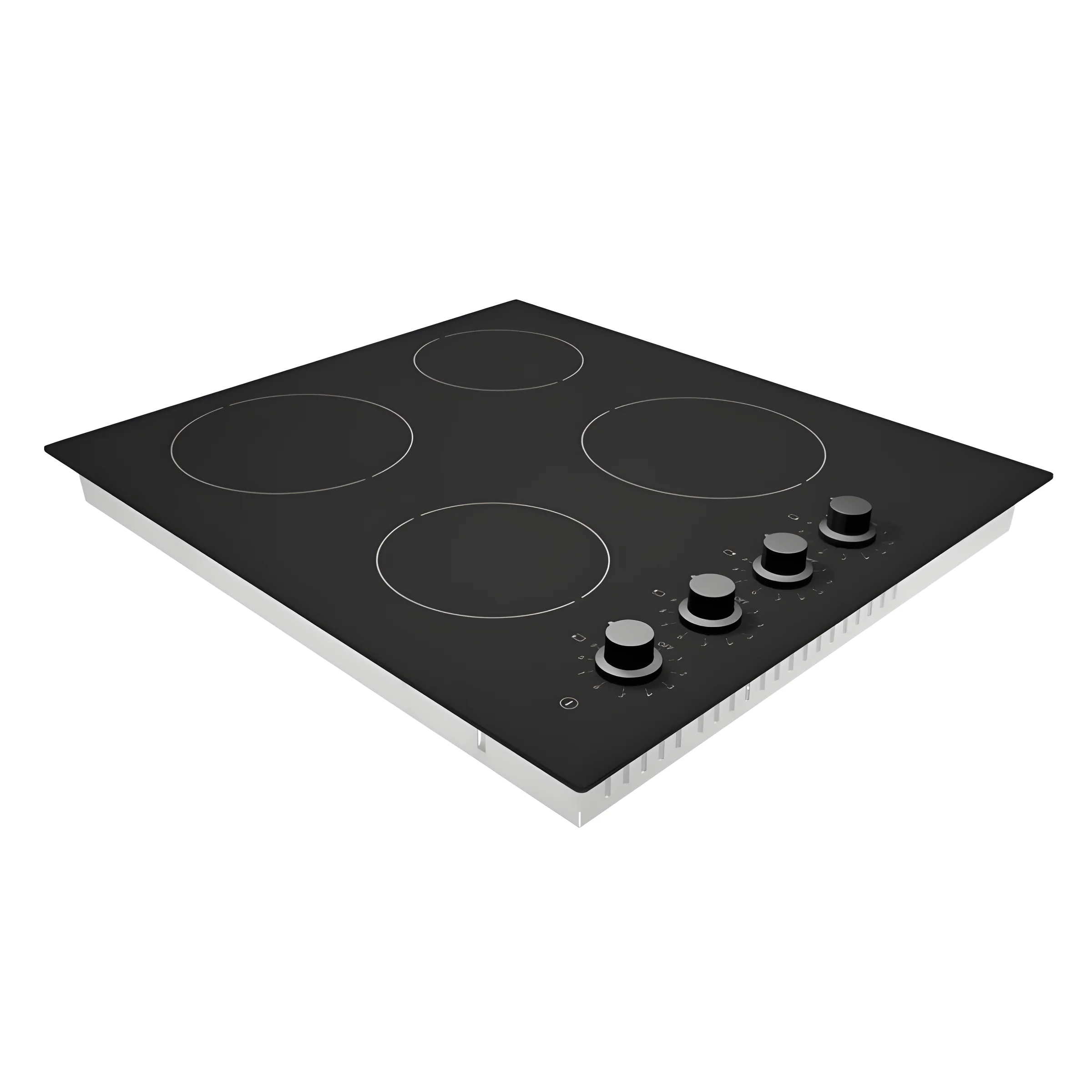 Statesman CHZ460D - Black 4 Zone Ceramic Hob - Image 4