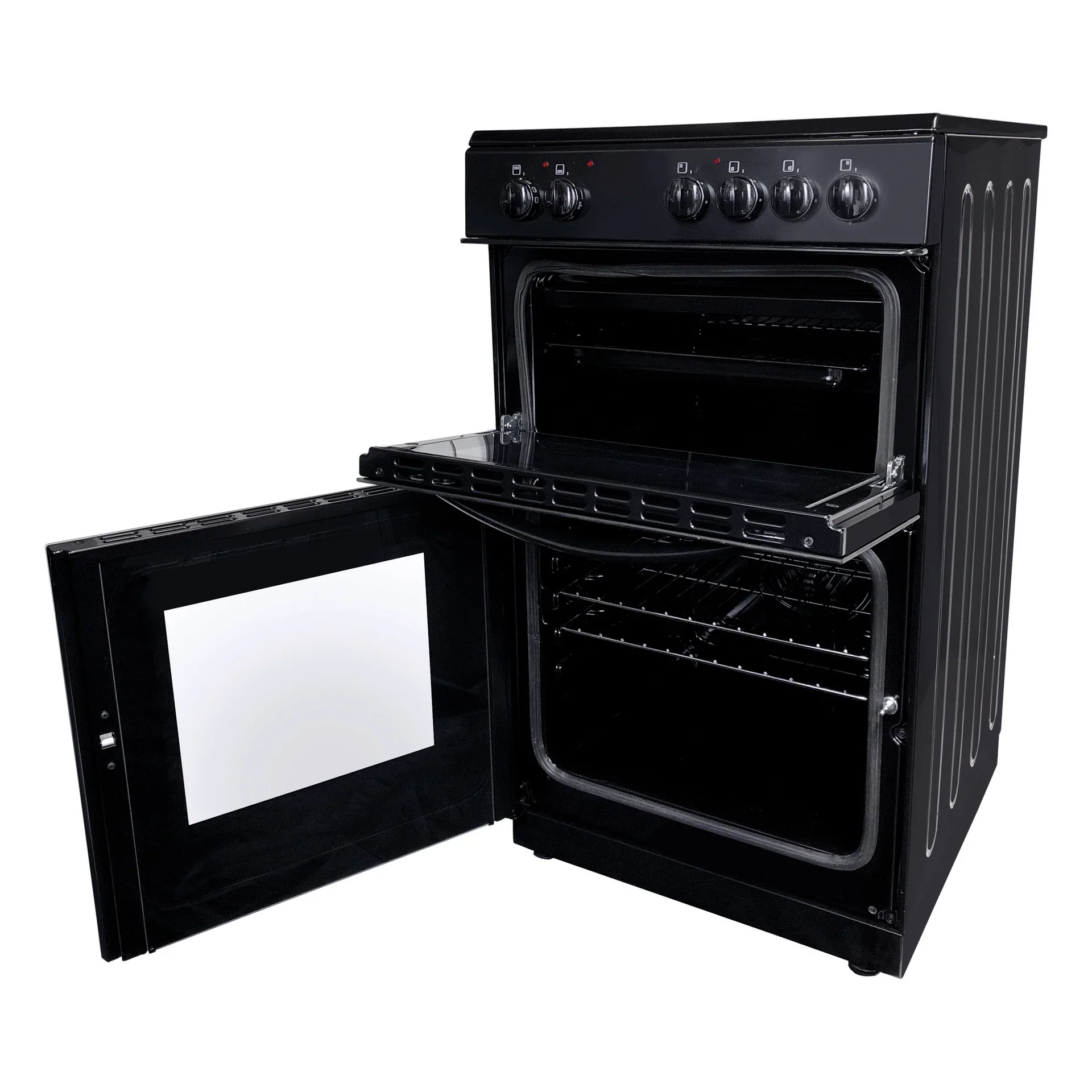 Statesman EDC50B - Black 4 Zone Electric Cooker - Image 2