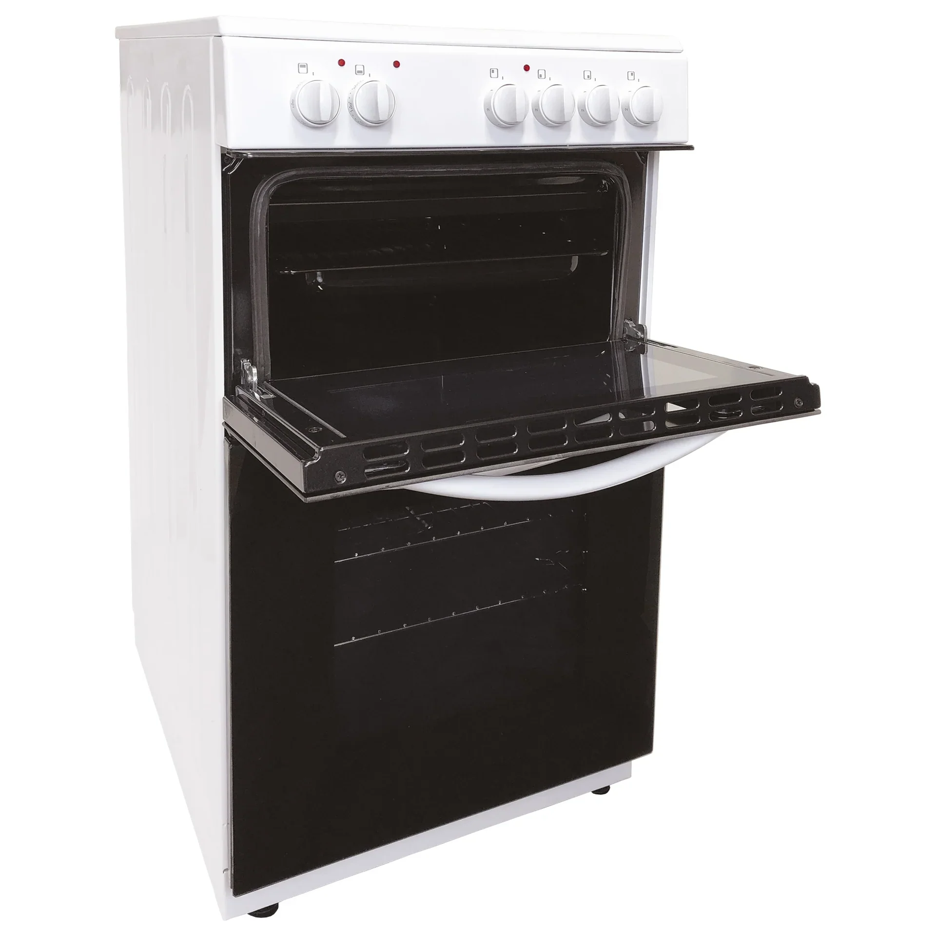 Statesman EDC50W - White 4 Zone Electric Cooker - A energy - Image 3