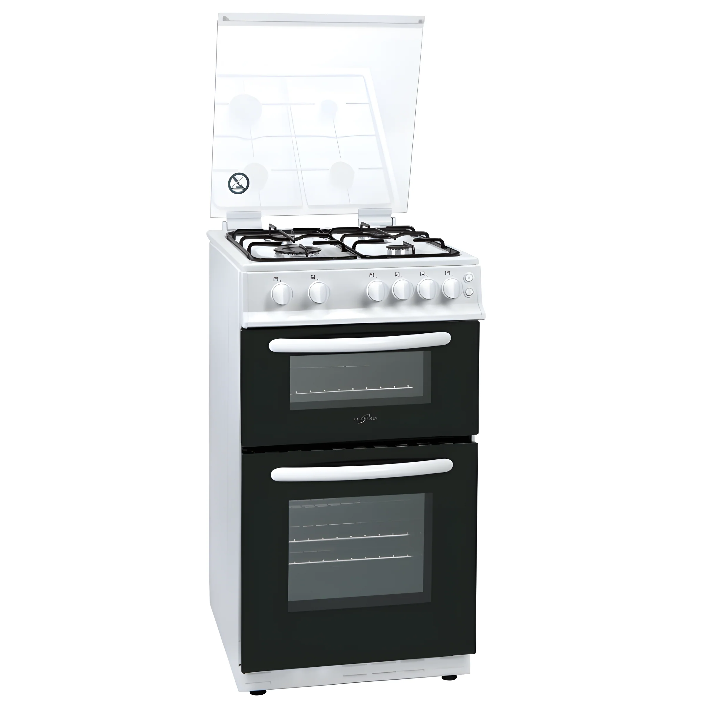Statesman GTL50W - White 4 Zone Gas Cooker - Manual cleaning - A energy - Image 3