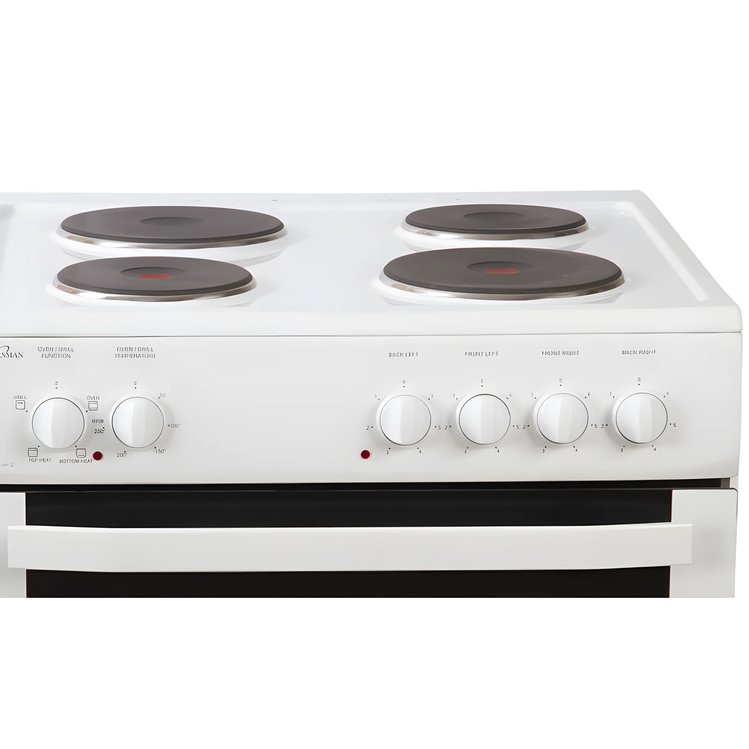 Statesman NAPIER60EW - White 4 Zone Electric Cooker - A energy - Image 3
