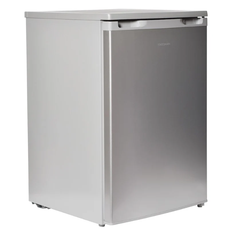 Statesman R155S - 55.3cm Silver Undercounter Fridge with icebox - F energy - Image 2