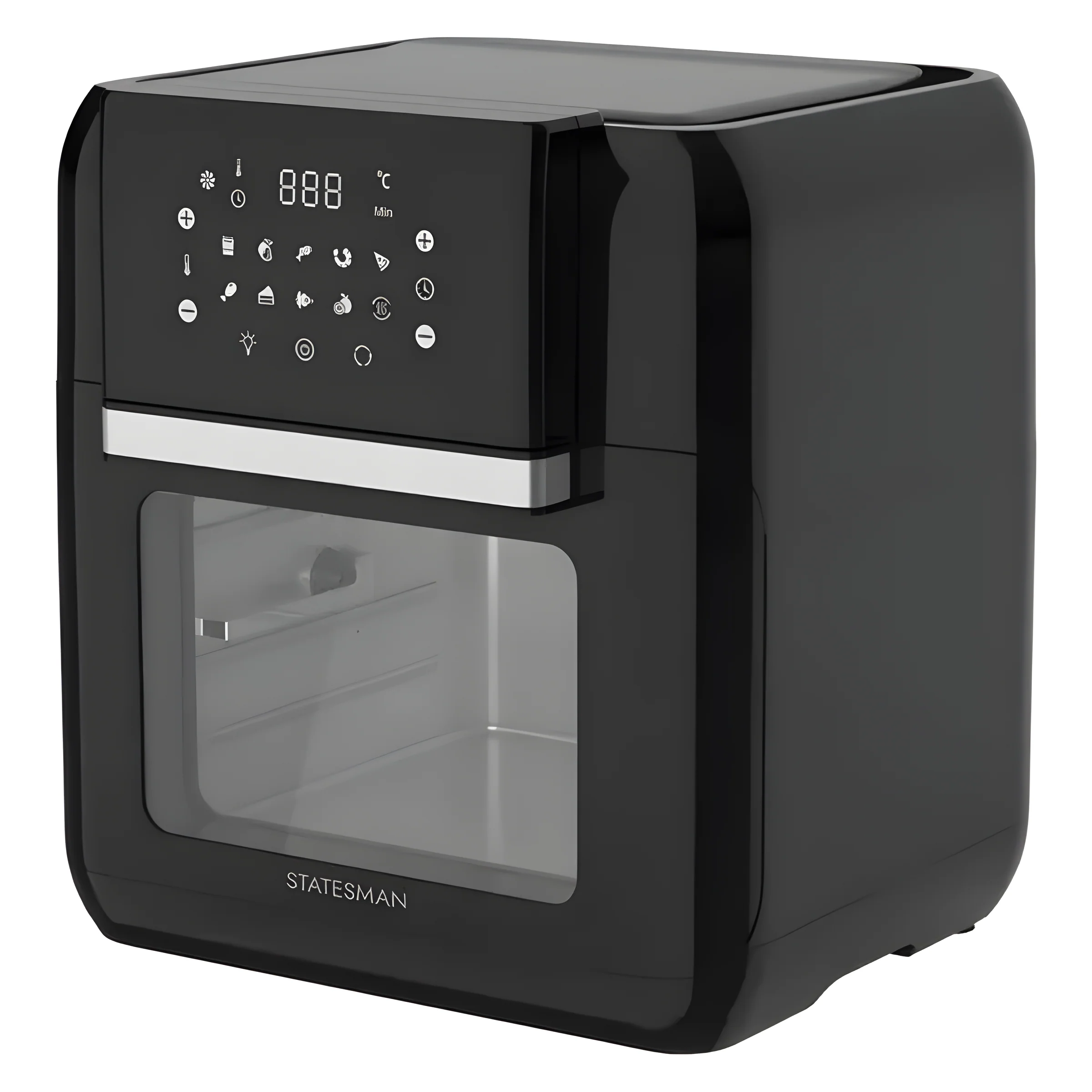 Statesman SKAO11015BK - Black Air Fryer Oven - Image 2