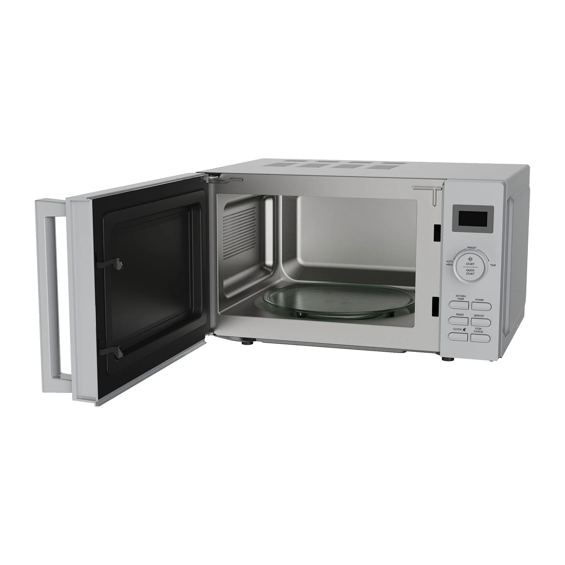 Statesman SKMS0820DSS - Silver Freestanding Electric Microwave - Image 3
