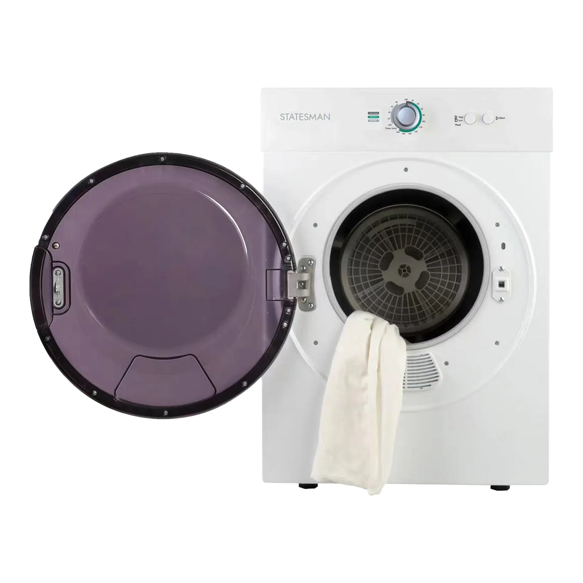 Statesman TD03VFW - White 3KG Compact Tumble Dryers - C energy - Image 2