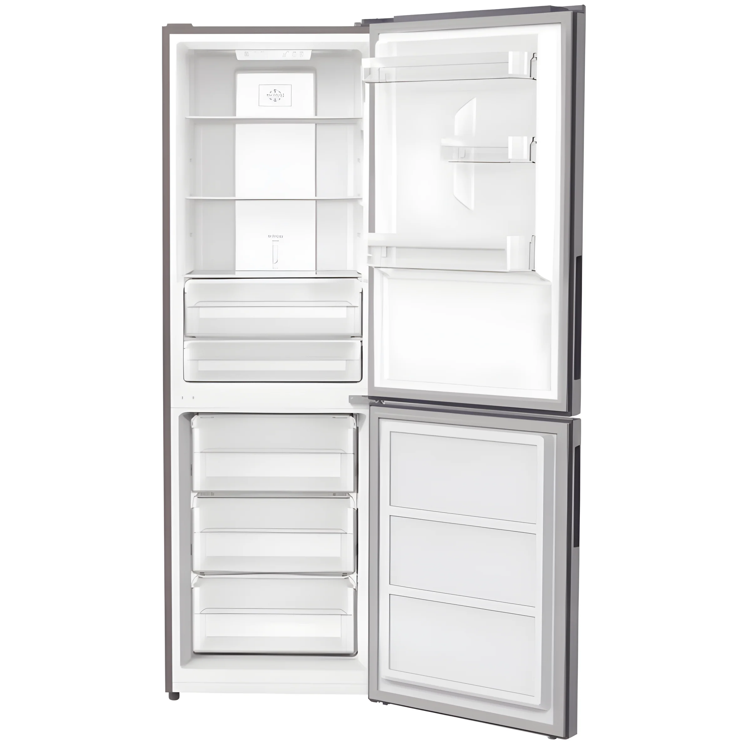 Statesman TNF1860XE - Silver Freestanding 60/40 Fridge Freezer - F energy - Image 2