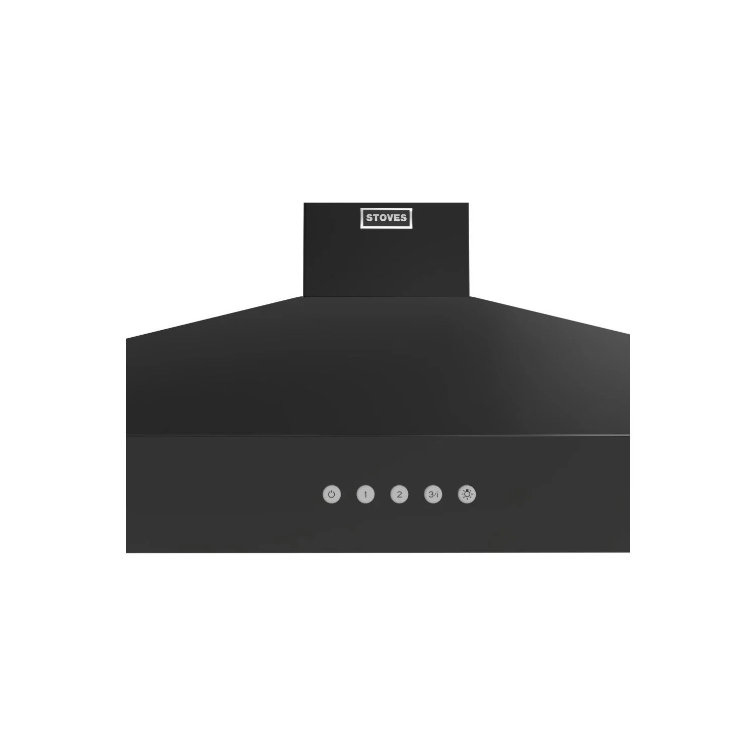 Stoves 100PYR 444411652 - Black Chimney Cooker Hood - 760m3/h Max Extraction - A+ Energy - Image 2