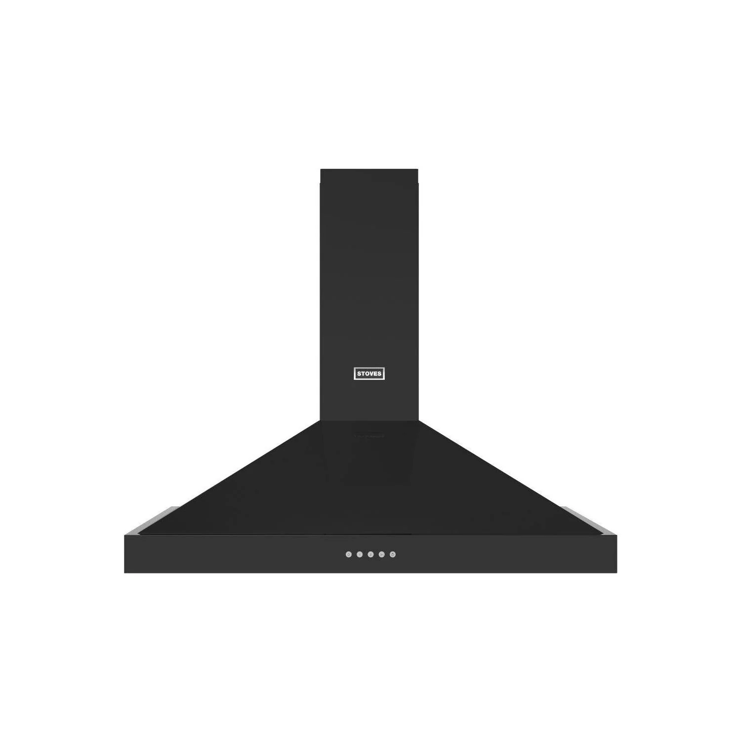 Stoves 100PYR 444411652 - Black Chimney Cooker Hood - 760m3/h Max Extraction - A+ Energy - Image 3