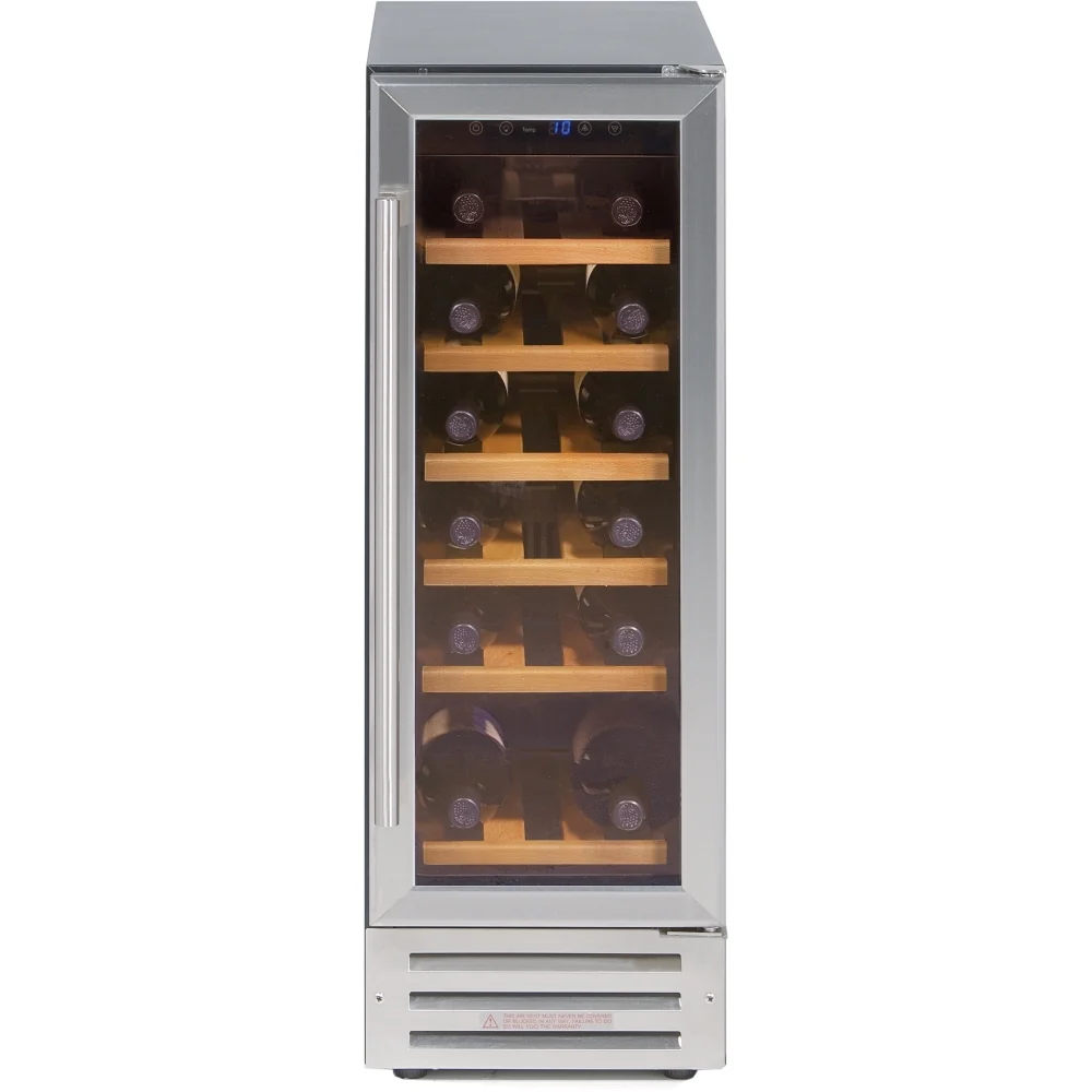 Stoves 300WC Mk2 444440918 - Stainless Steel Wine Cooler - 18 Bottle Capacity - G Energy Rating