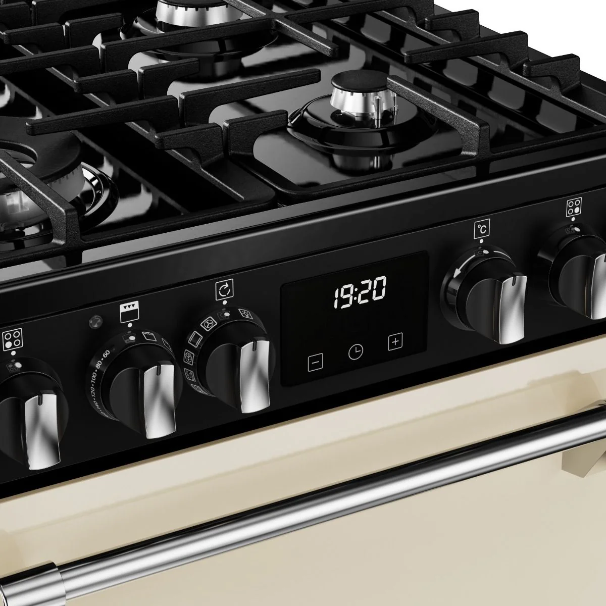 Stoves DX MRA RICH 60DF 444411845 - Cream Dual Fuel Cooker with Double Oven - 900mm x 598mm x 600mm - A Energy Rating - Image 7