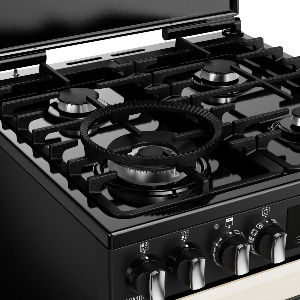 Stoves DX MRA RICH 60DF 444411845 - Cream Dual Fuel Cooker with Double Oven - 900mm x 598mm x 600mm - A Energy Rating - Image 8