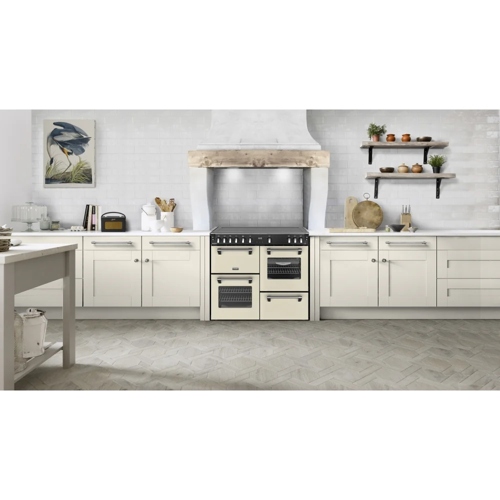 Stoves DX RCA RICH 100Ei RTY 444411874 - Cream 100cm Induction Range Cooker - Quad Oven 196L - A Energy Rating - Image 2