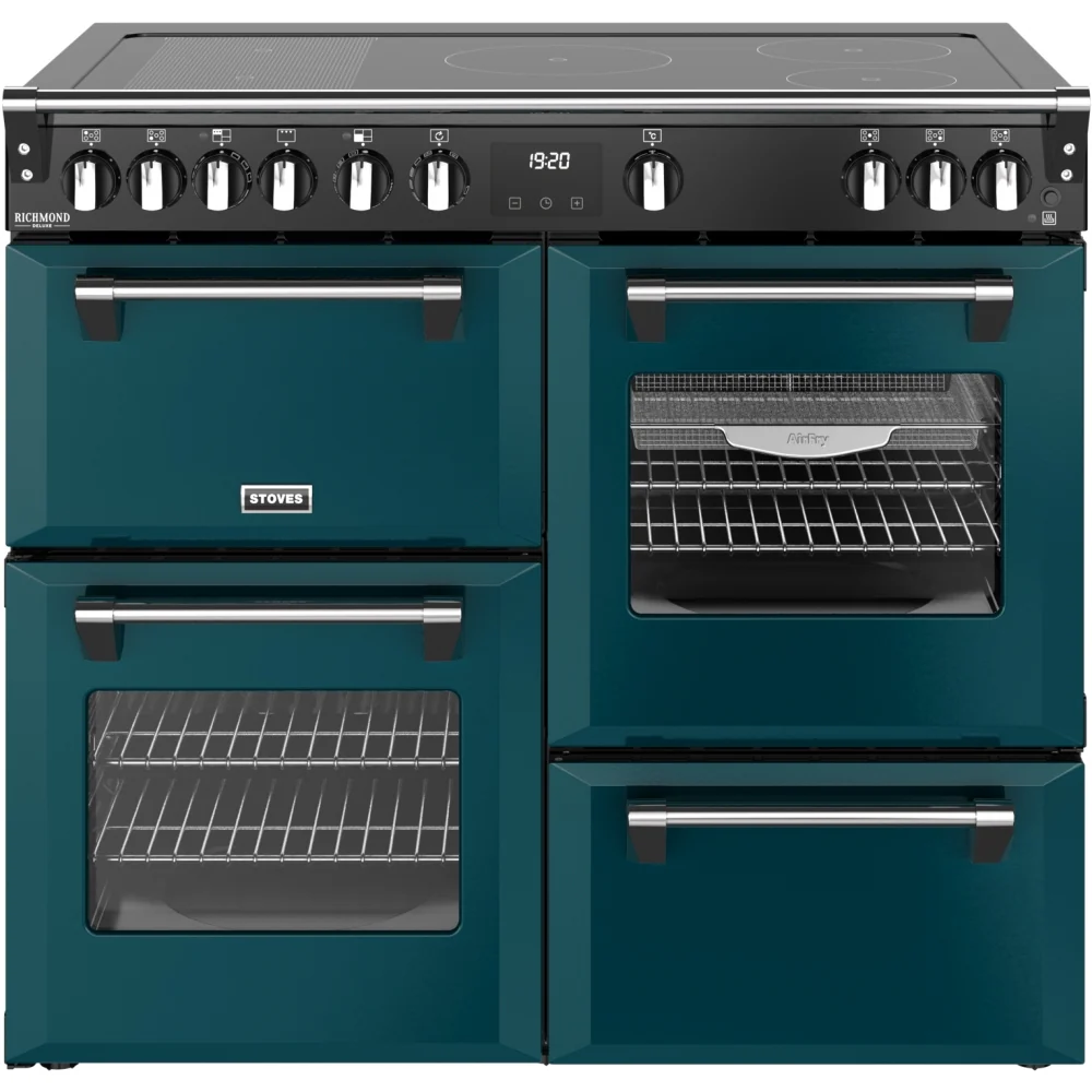 Stoves ST DX RCA RICH 100Ei RTY DMA 444412025 - Green Range Cooker - 196L Quad Oven - A Energy