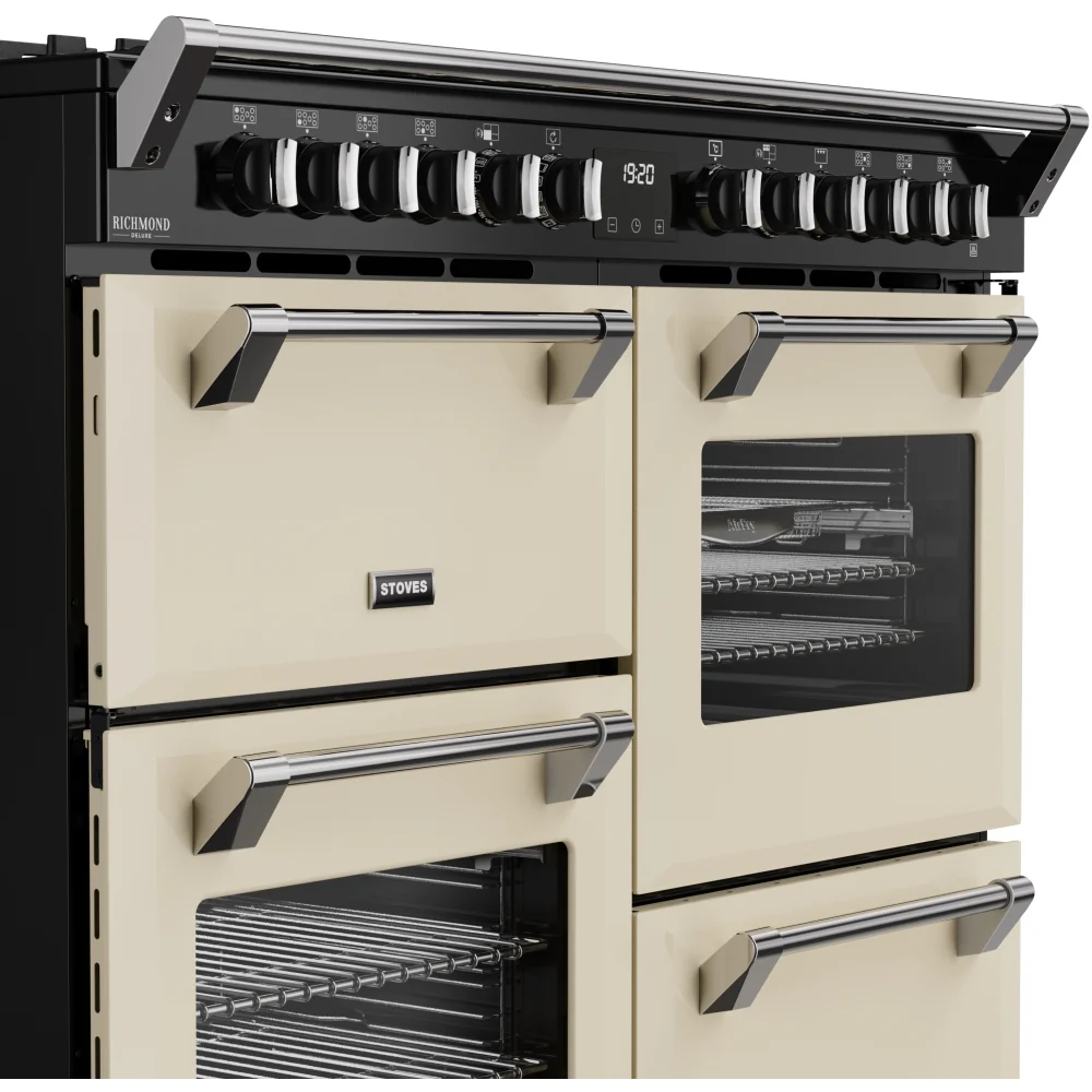Stoves DX RCA RICH 110DF CRM 444411877 - Cream 110cm Dual Fuel Range Cooker - 196L Capacity - A Energy Rating - Image 5