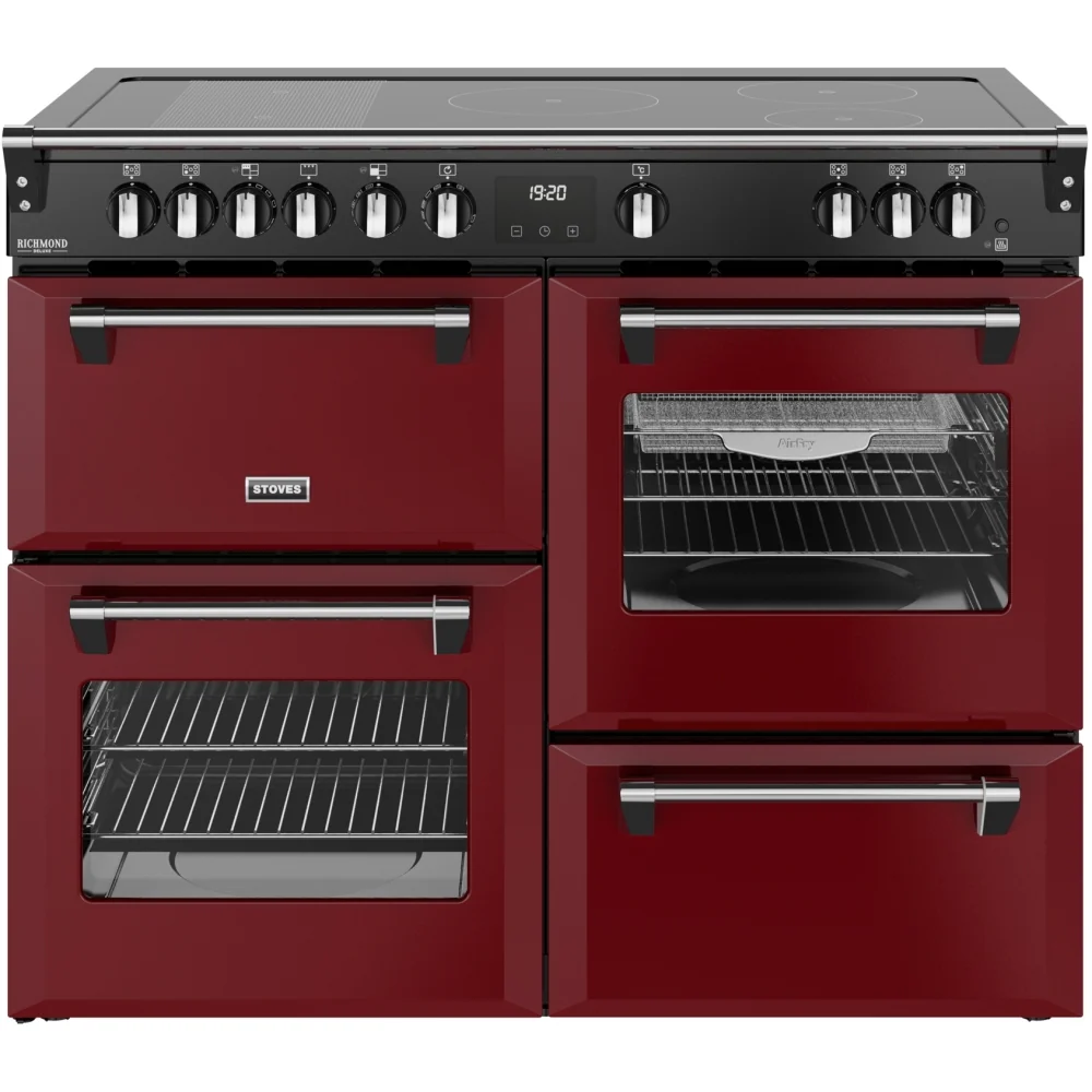 Stoves ST DX RCA RICH 110Ei 444412038 - Red Range Cooker - 196L Quad Oven - A Rated