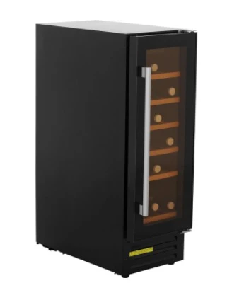 Stoves GDHA 300BLKWC Blk 444443282 - Black 18 Bottle Capacity Wine Cooler - G energy