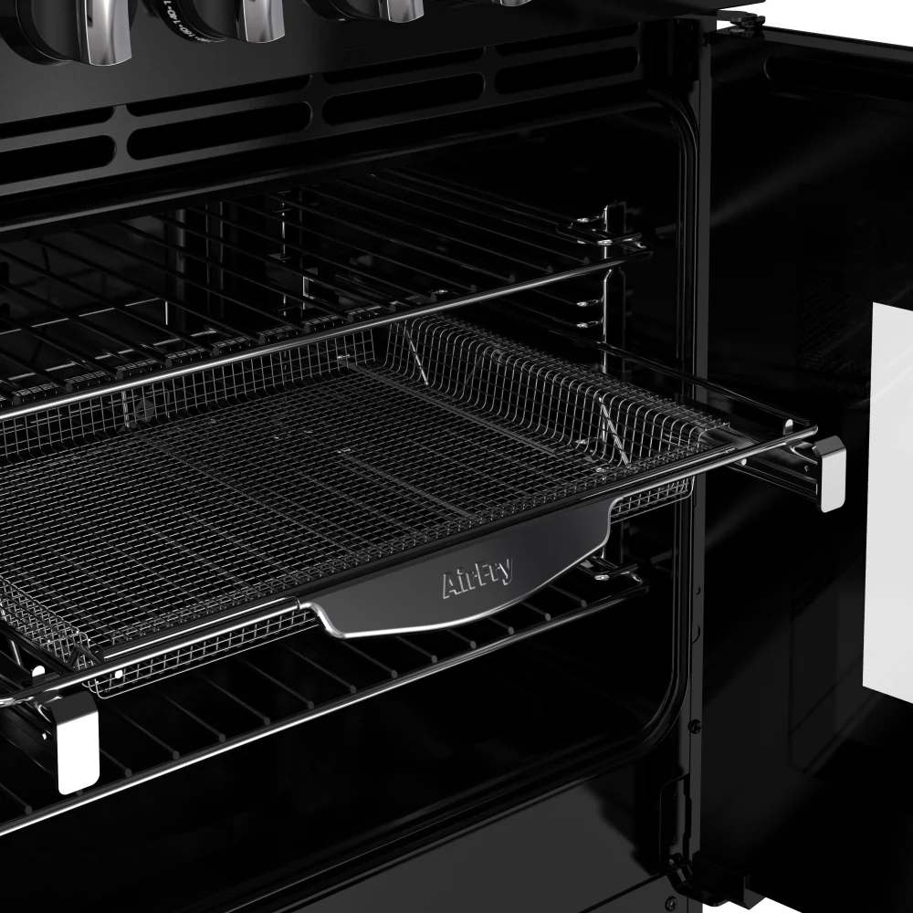 Stoves ST RCA RICH 100DF BLK 444411856 - Black 100cm Dual Fuel Range Cooker - 196L Capacity - A Energy Rating - Image 3