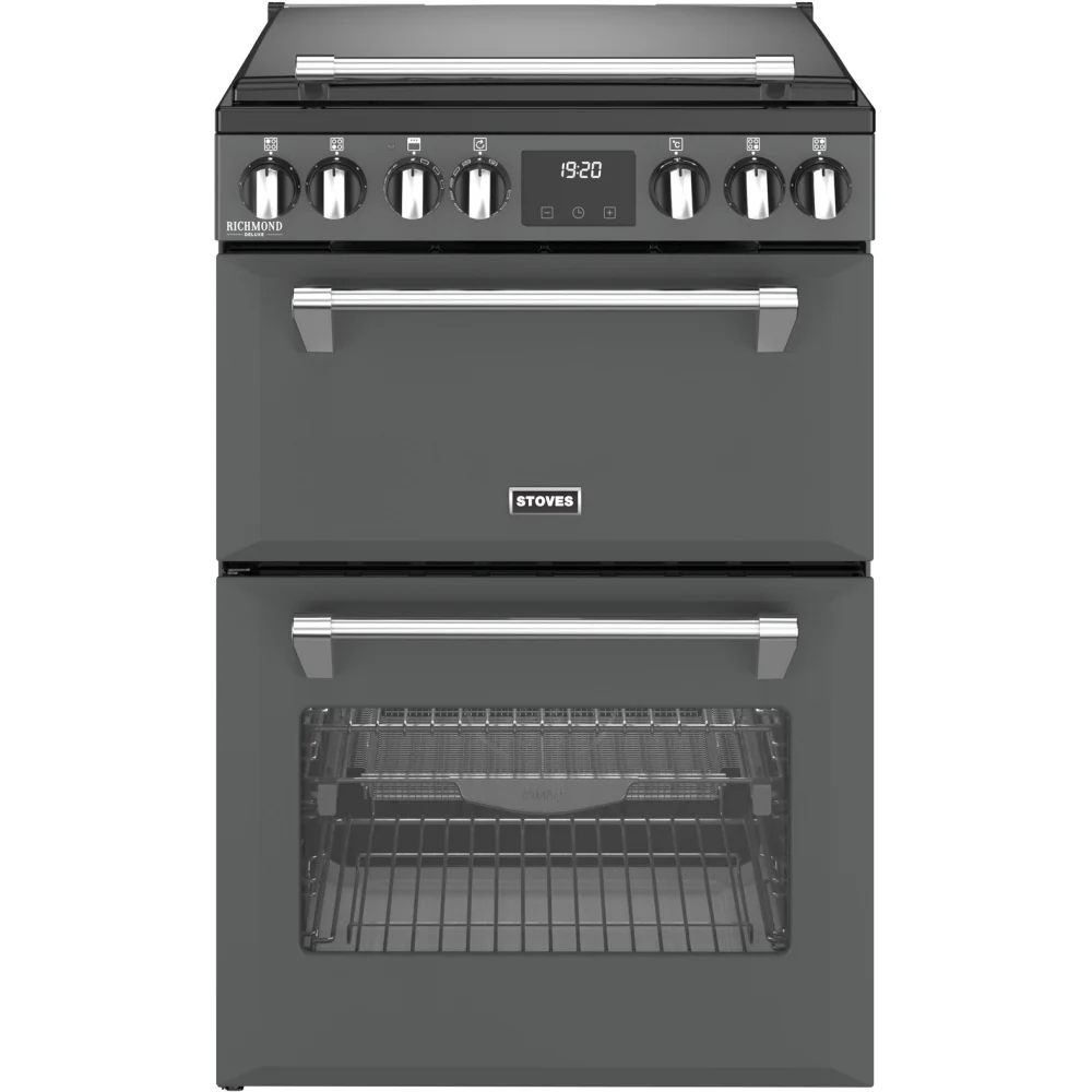 Stoves Richmond ST DX MRA RICH 60Ei TCH ANT 444411846 - Anthracite Induction Electric Cooker - 70/33L Capacity - A Energy Rated