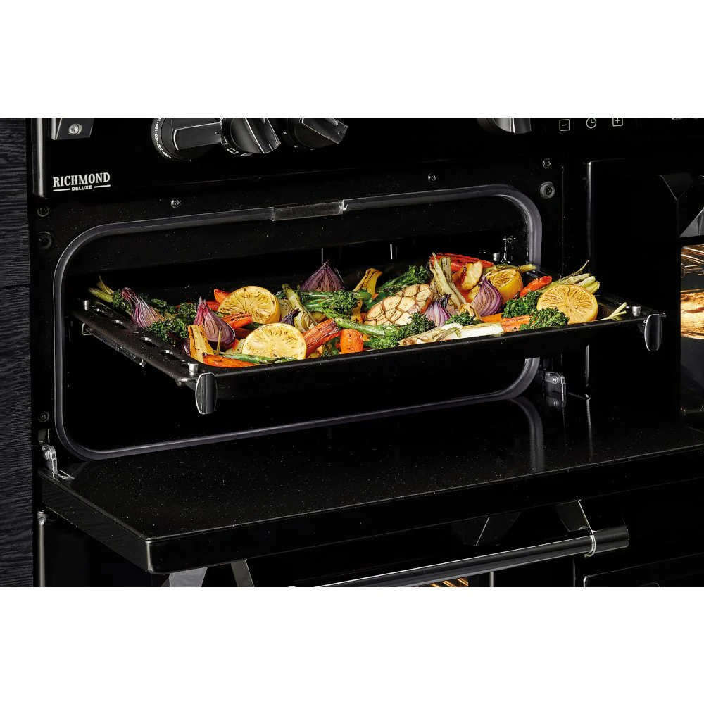 Stoves Richmond S1100Ei MK22 444411423 - Classic Cream 110cm Range Cooker - 204L Capacity - A Energy Rating - Image 3