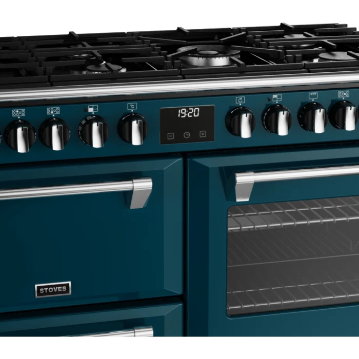 Stoves ST DX RICH D1000DF KTE 444411545 100cm Dual Fuel Range Cooker - 183L Capacity - A Energy Rating - Image 4