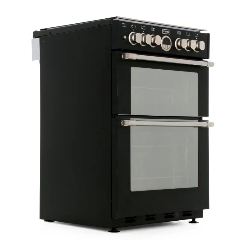 Stoves ST STERLING 600DF Blk - Black 4 Zone Dual Fuel Cooker - A energy - Image 3