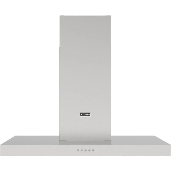 Stoves ST STERLING CHIM 100T STA 444411647 - Stainless Steel 100cm T-Shape Cooker Hood - 600m3/h Extraction - A+ Energy Rating
