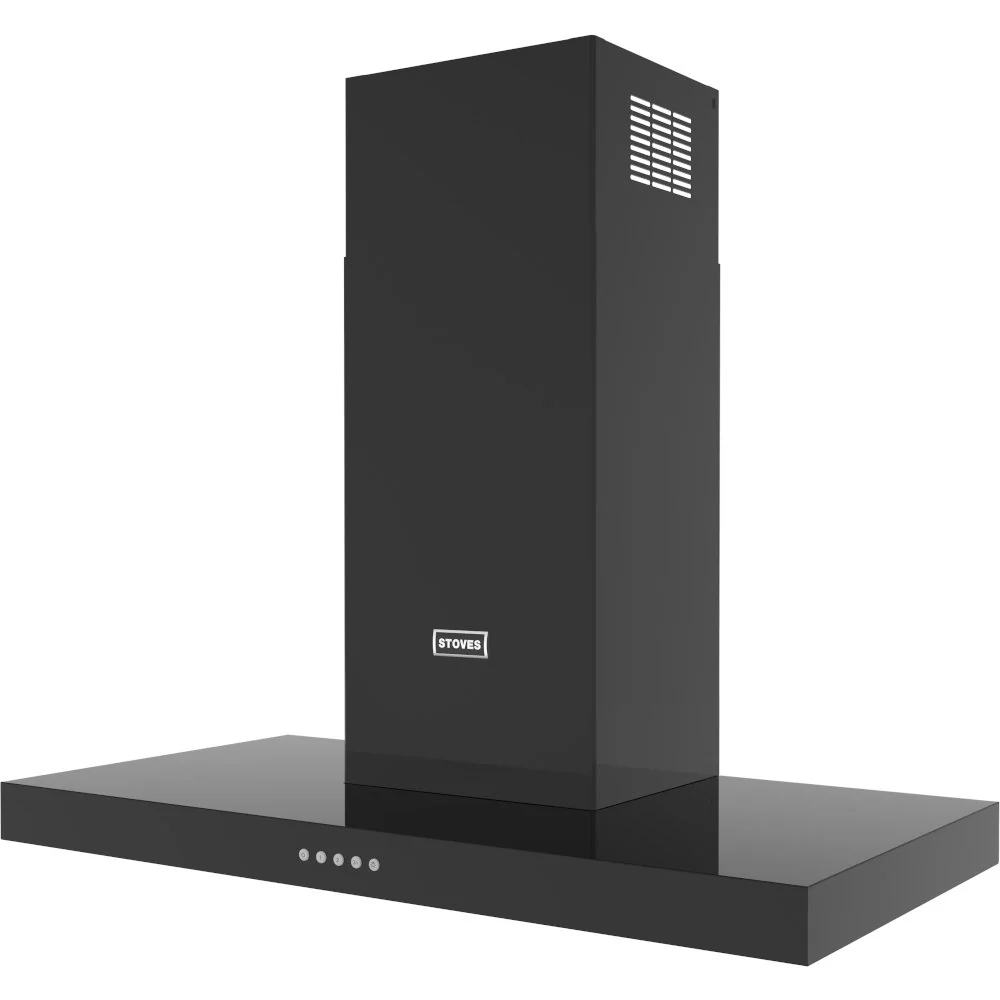 Stoves Sterling 110T 444411648 - Black 110cm Chimney Cooker Hood - 590 m³/h (Variable) - A+ energy - Image 3