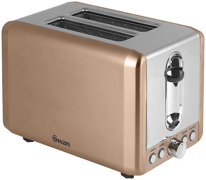 SWAN ST14040COPN - Copper 2 Slice Toaster - 2 Slice