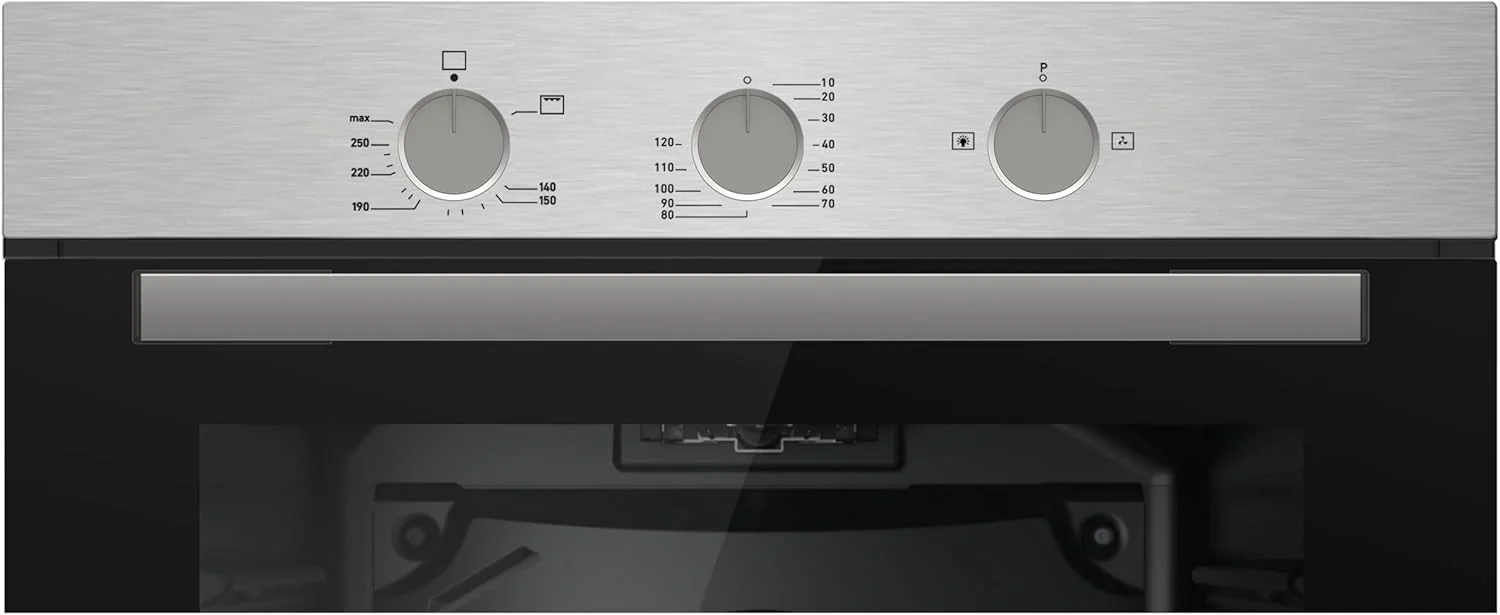 Teknix BITK263GSX - Stainless Steel 63L Gas Oven - Built-in-LPG convertible - A Energy Rating - Image 2