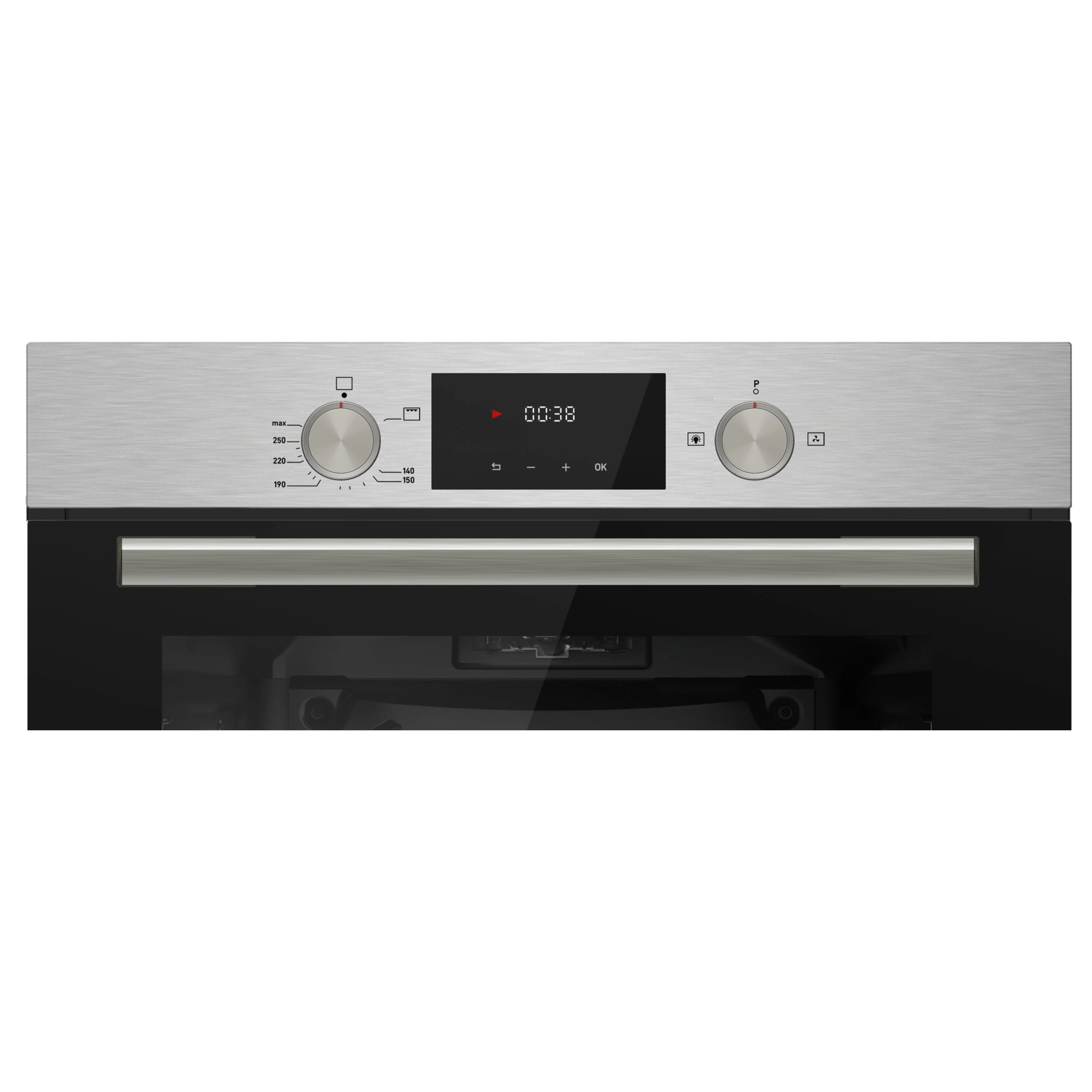 Teknix BITK264GSX - Stainless Steel Single Oven - Gas -LPG convertible - 69L - A Energy - Image 8