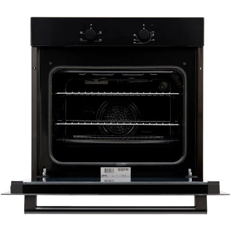 Teknix BITK602ESB - Black Single Fan, 56 litre capacity, 1 Shelf/1 Tray, 13amp- Plug Attached, 53cm Slim Depth, Unbranded - Image 2