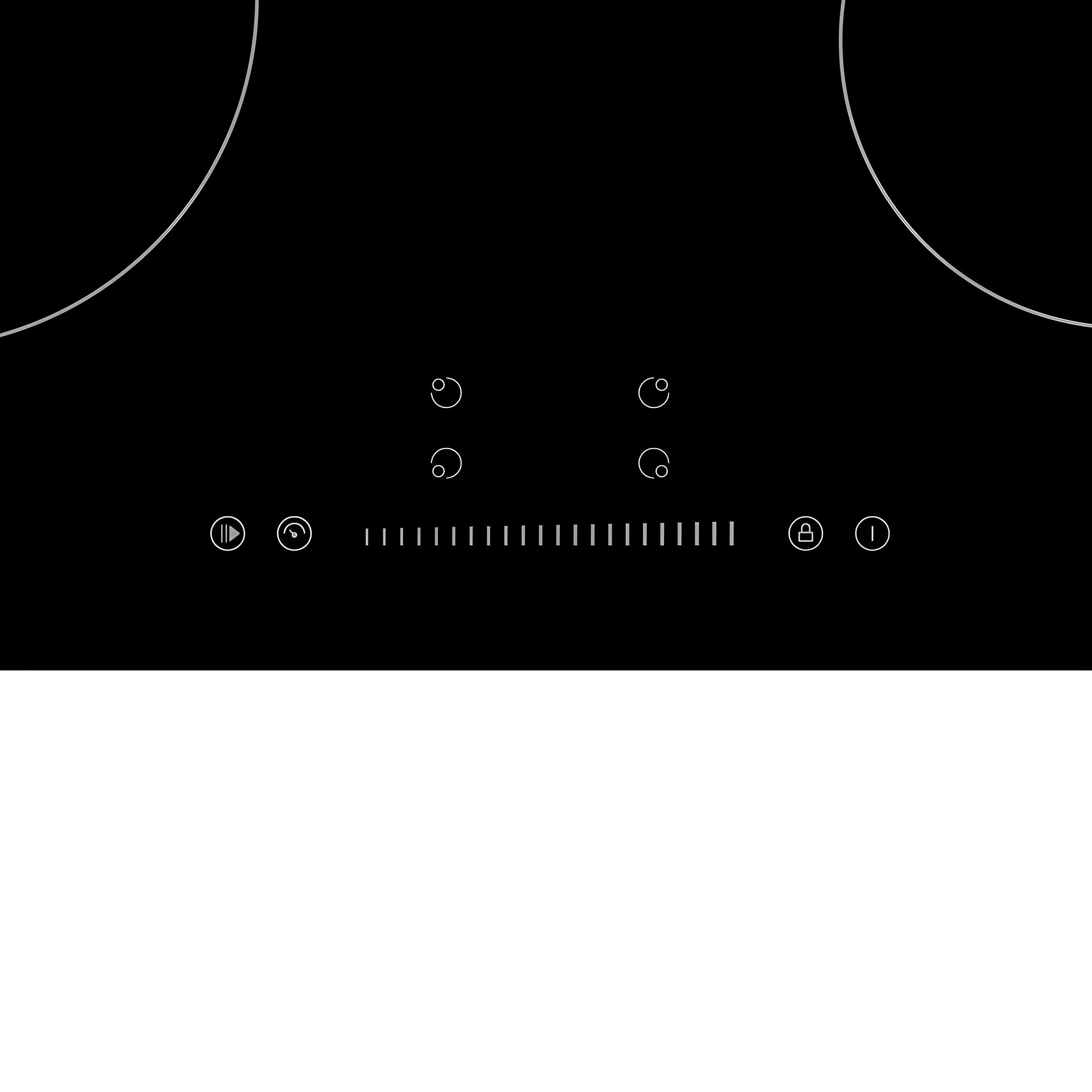 Teknix BITK6SLC - 4 Zone Electric Hob - Image 4