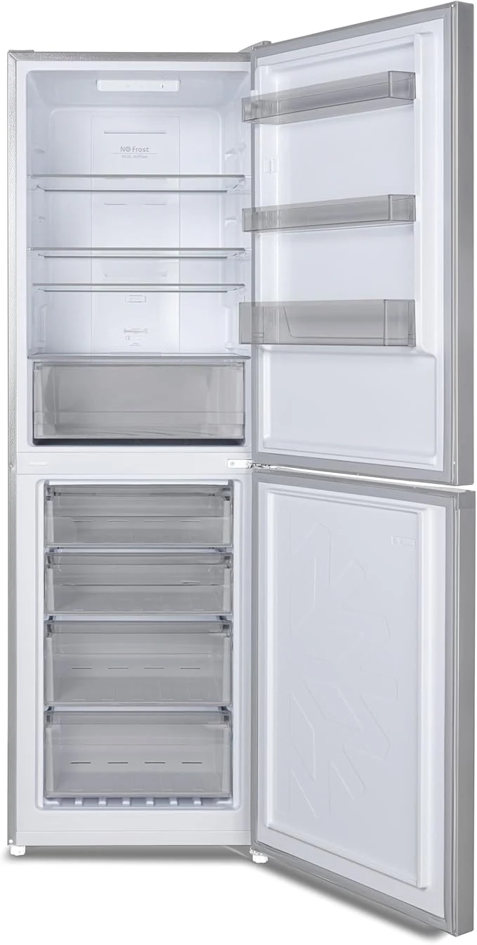 Teknix FF1860S/E - Silver Freestanding 50/50 Frost Free Fridge Freezer - E energy - Image 4