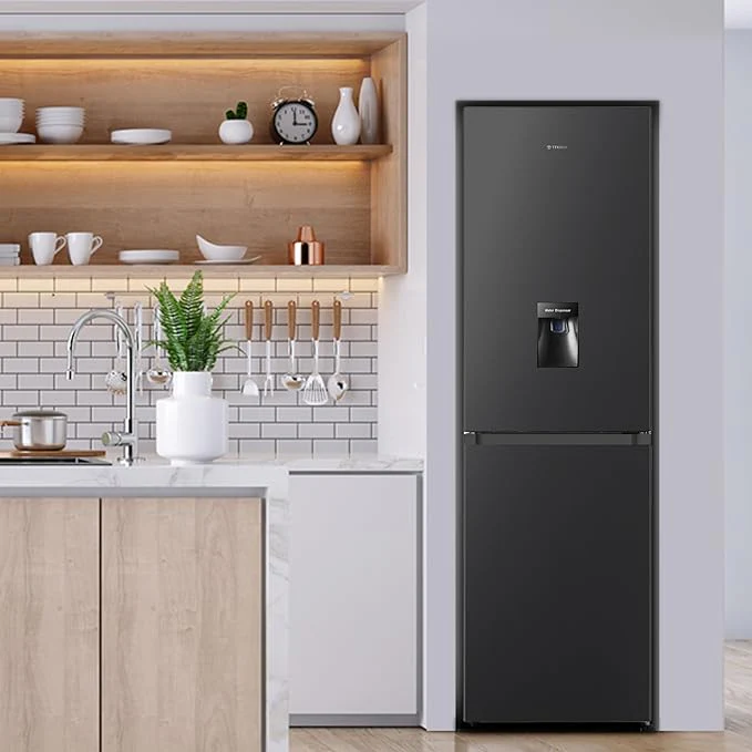 Teknix FFH1825WB - Black Freestanding 50/50 Frost Free Fridge Freezer - F energy - Image 2