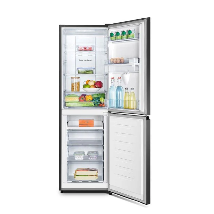 Teknix FFH1825WB/E - Black Freestanding 50/50 Frost Free Fridge Freezer - E energy - Image 2