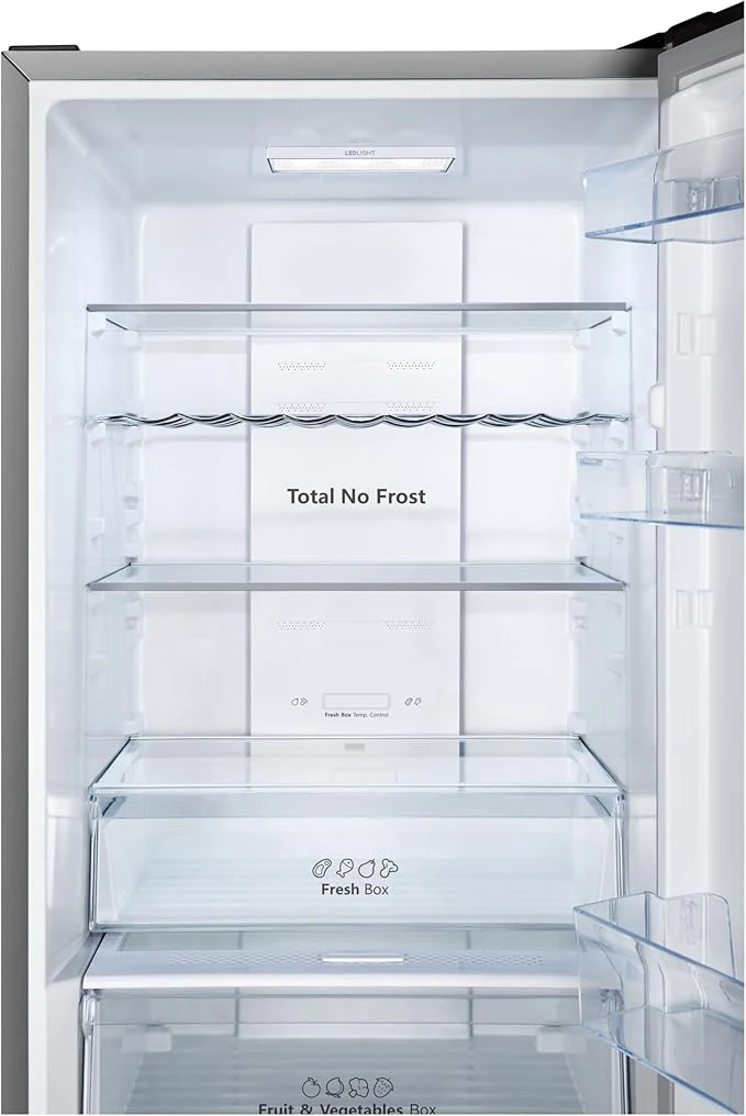 Teknix FFH1860X - Stainless steel Freestanding 60/40 Frost Free Fridge Freezer - E energy - Image 3