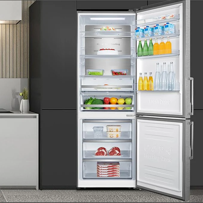Teknix FFH270X - Silver Freestanding 70/30 Frost Free Fridge Freezer - E energy - Image 6